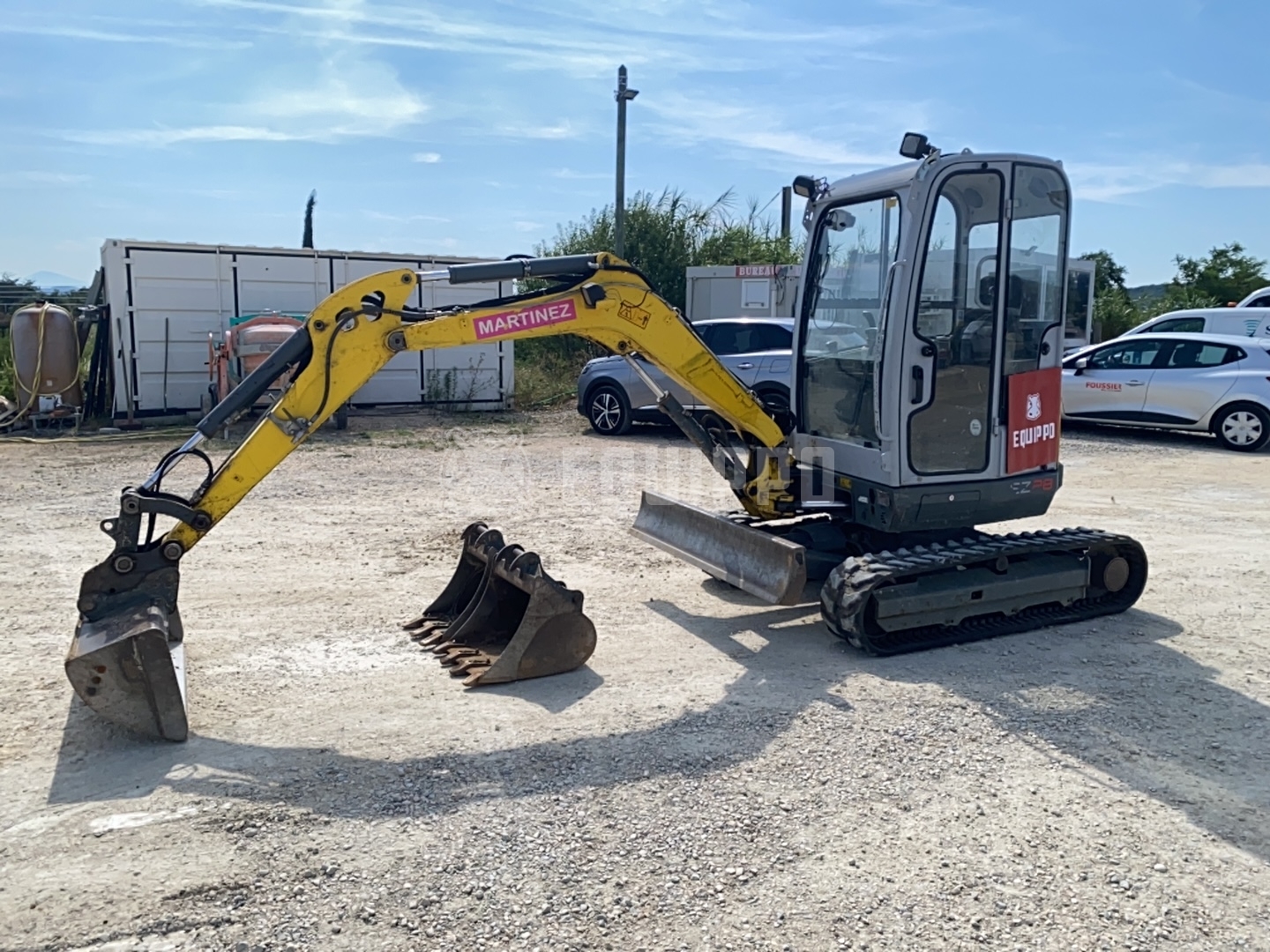 Wacker Neuson EZ28 with 3 buckets - - Used Mini Excavator  < 7t