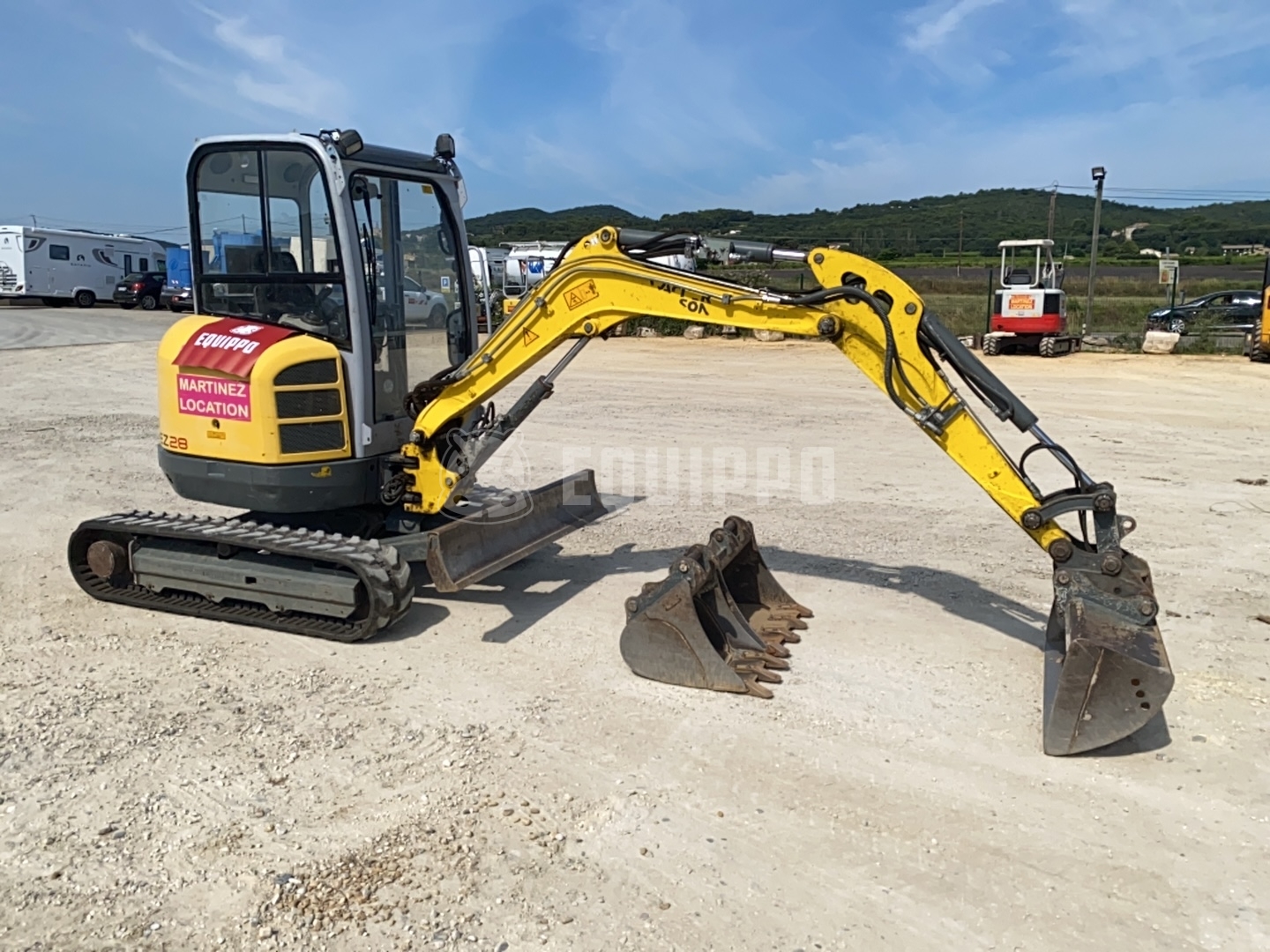 Wacker Neuson EZ28 with 3 buckets - - Used Mini Excavator  < 7t