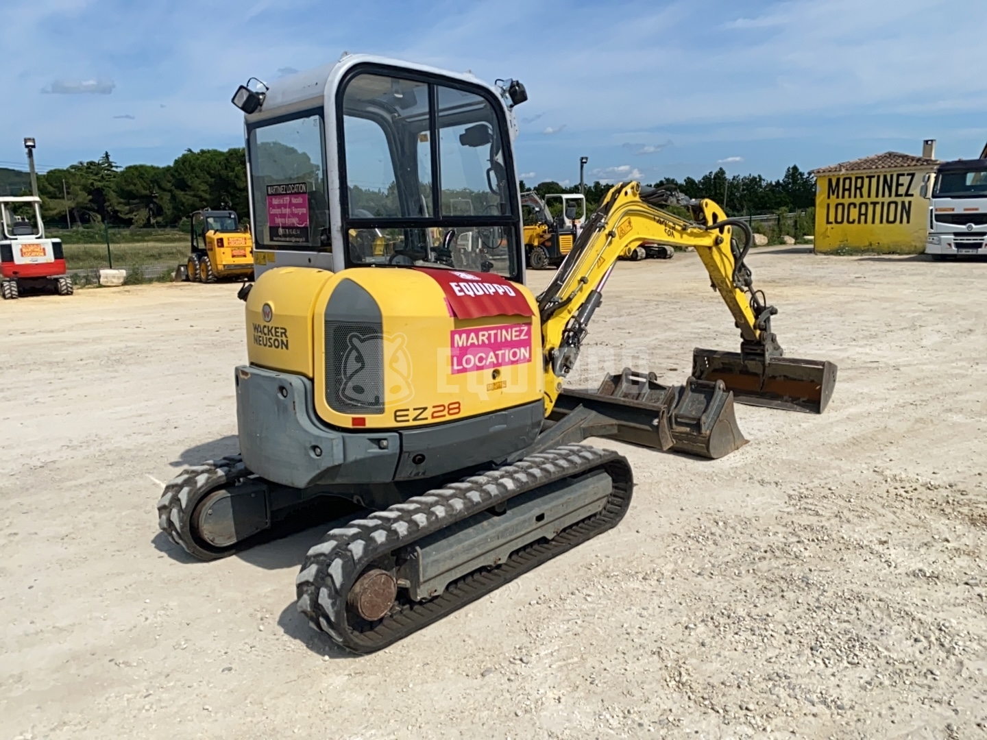 Wacker Neuson EZ28 with 3 buckets - - Used Mini Excavator  < 7t
