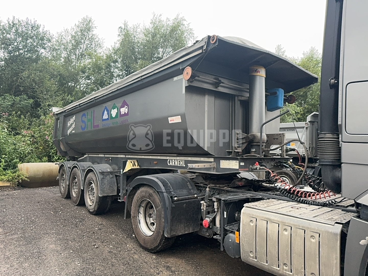 Carnehl CHKS/HH  - - Gebruikte Kipper oplegger