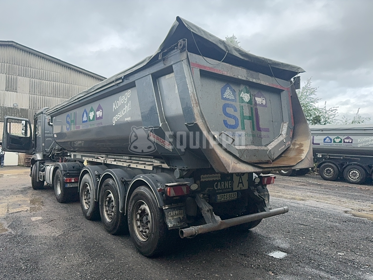 Carnehl CHKS/HH  - - Gebruikte Kipper oplegger