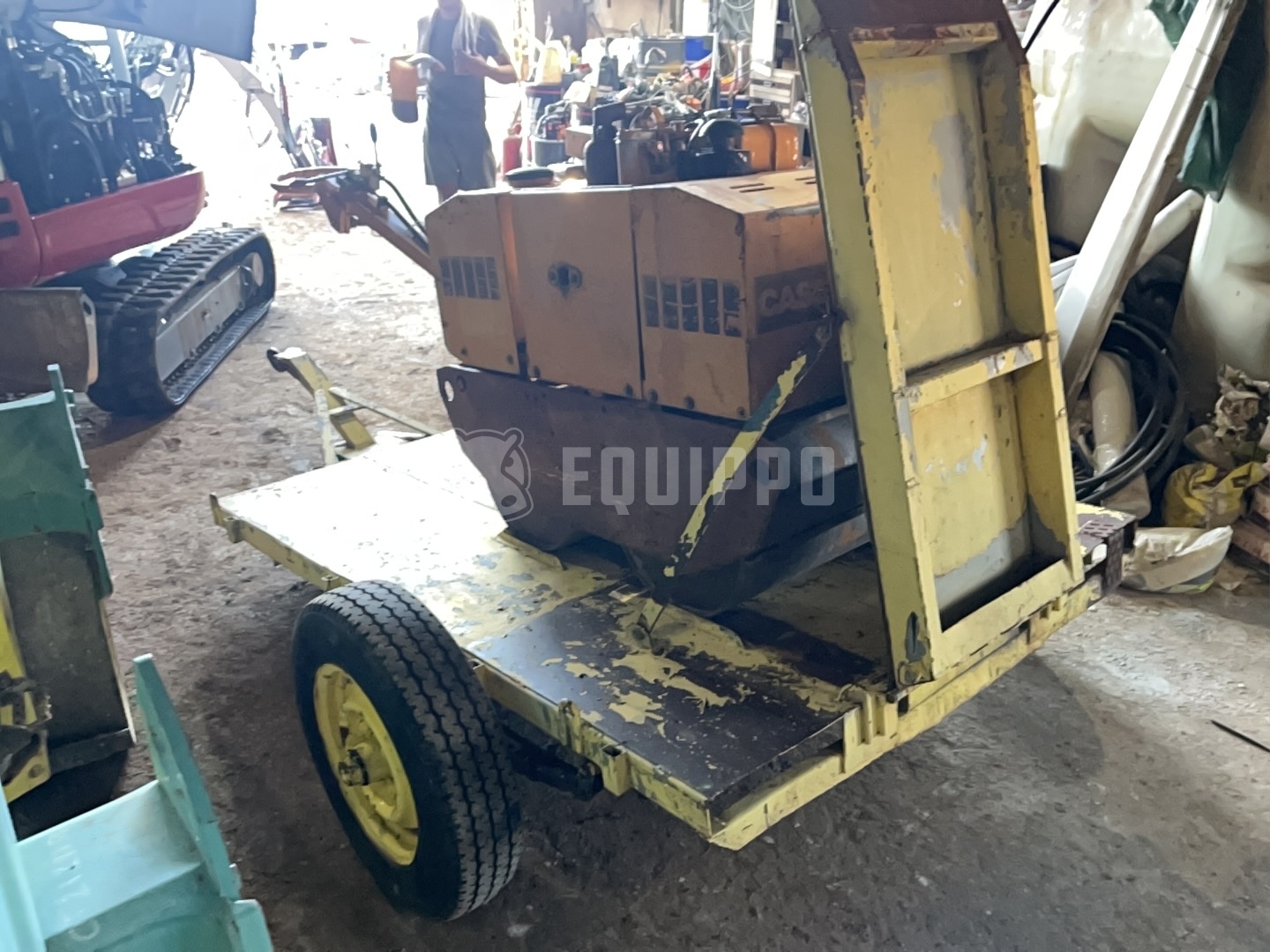 Vibromax W50 met aanhangwagen - - Gebruikte Tandemtrilwals