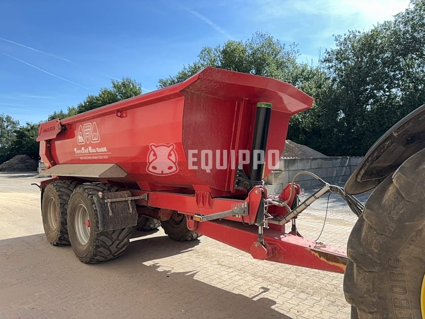 Annaburger HTS 22A.15 - - Gebruikte Kipper oplegger