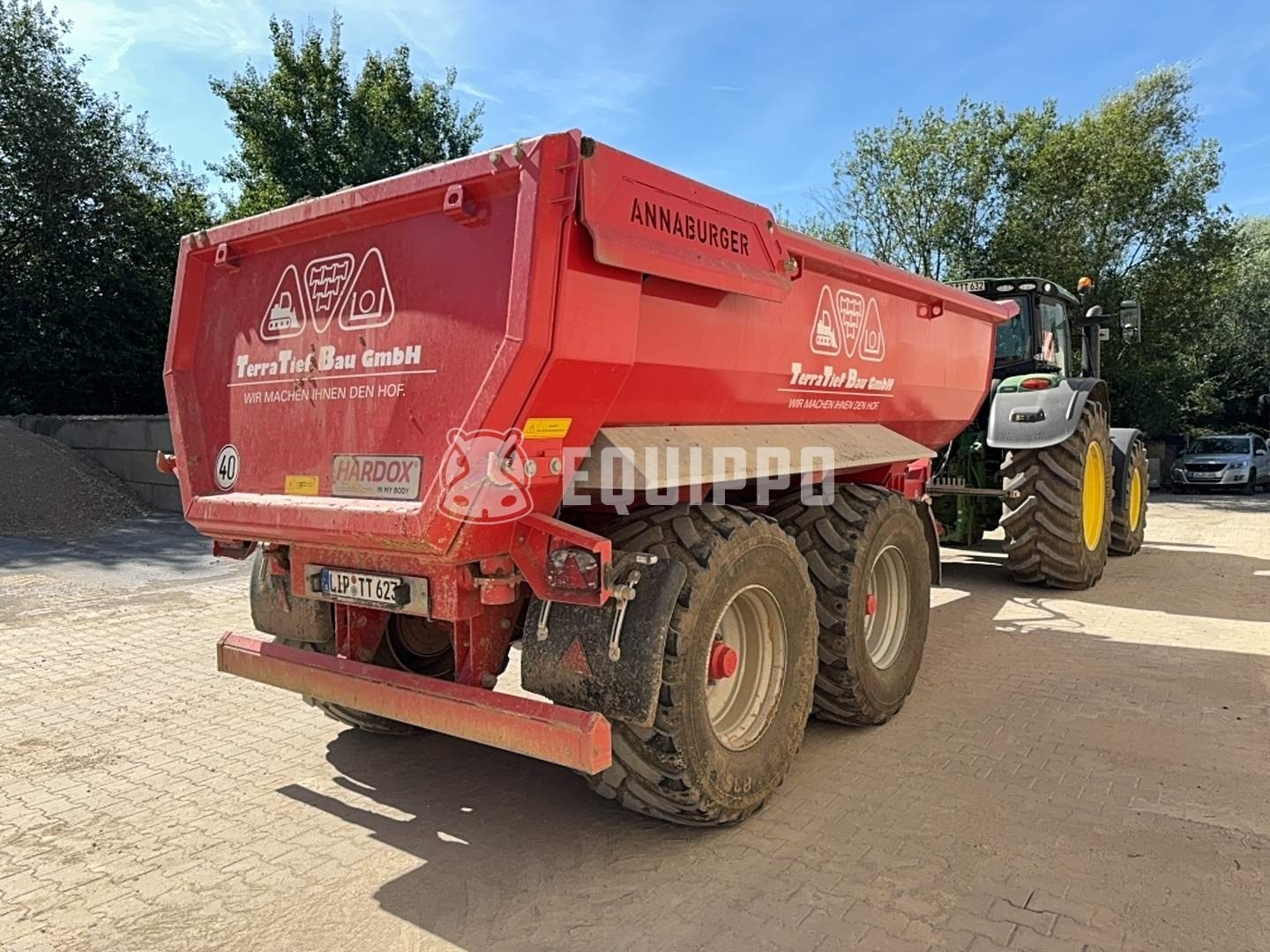 Annaburger HTS 22A.15 - - Gebruikte Kipper oplegger