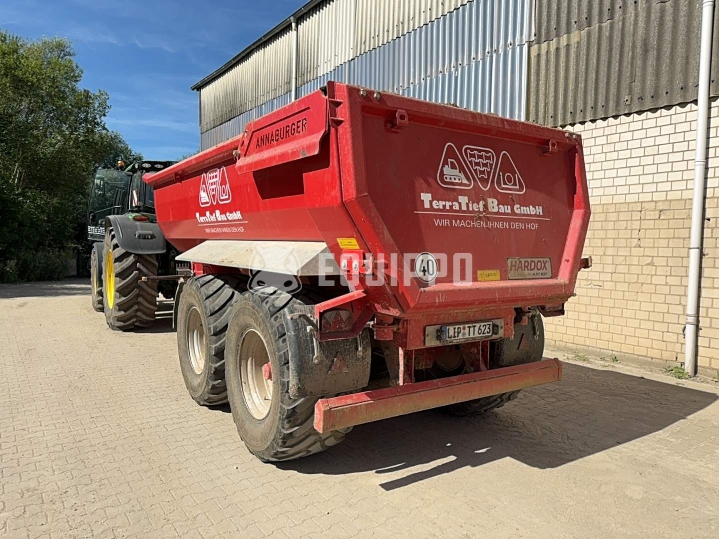 Annaburger HTS 22A.15 - - Gebruikte Kipper oplegger