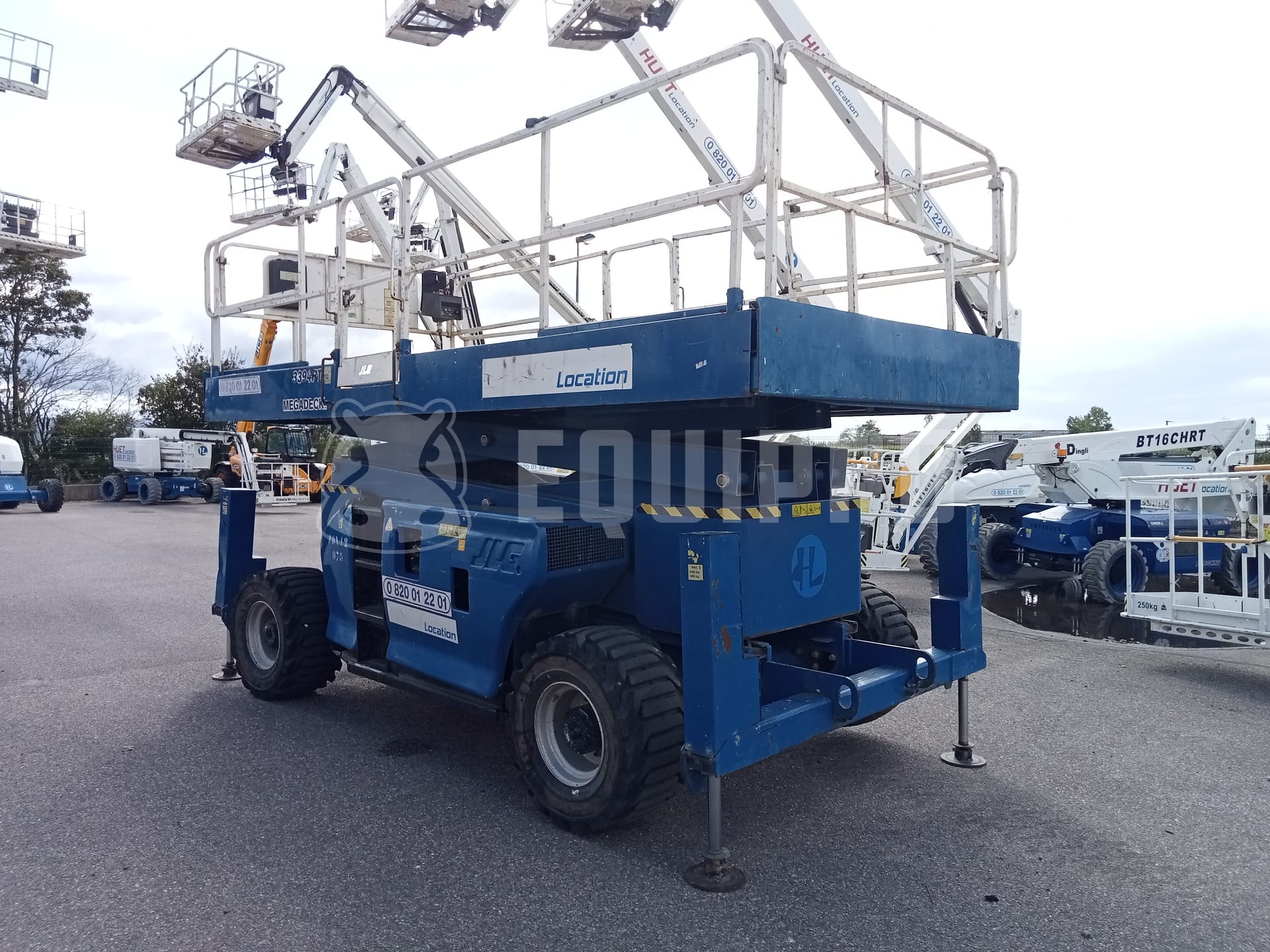 JLG 3394RT (12.06 meters) - - Used Scissor Lift