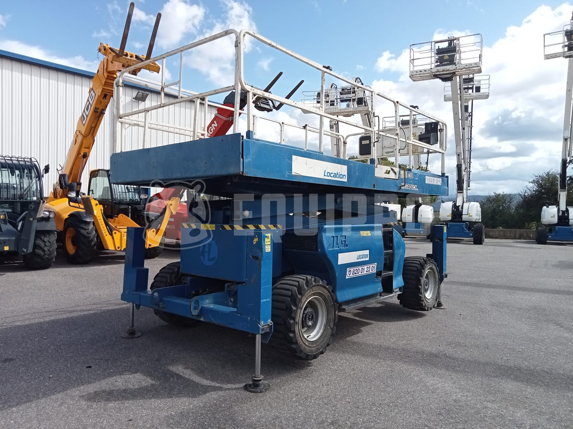JLG 3394RT (12.06 meters) - - Used Scissor Lift