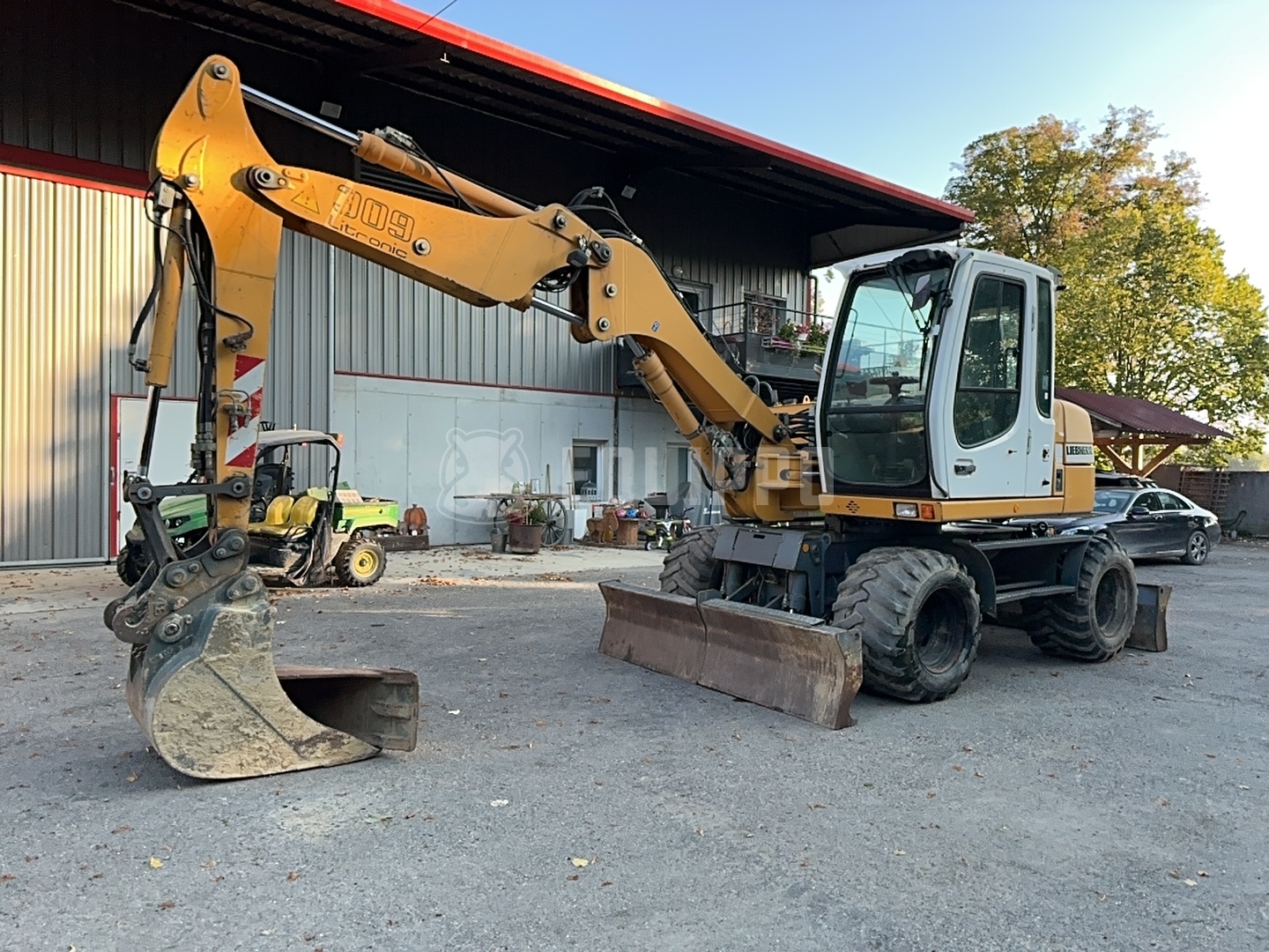 Liebherr A 309 Litronic with 2 buckets - - Used Wheeled Excavator