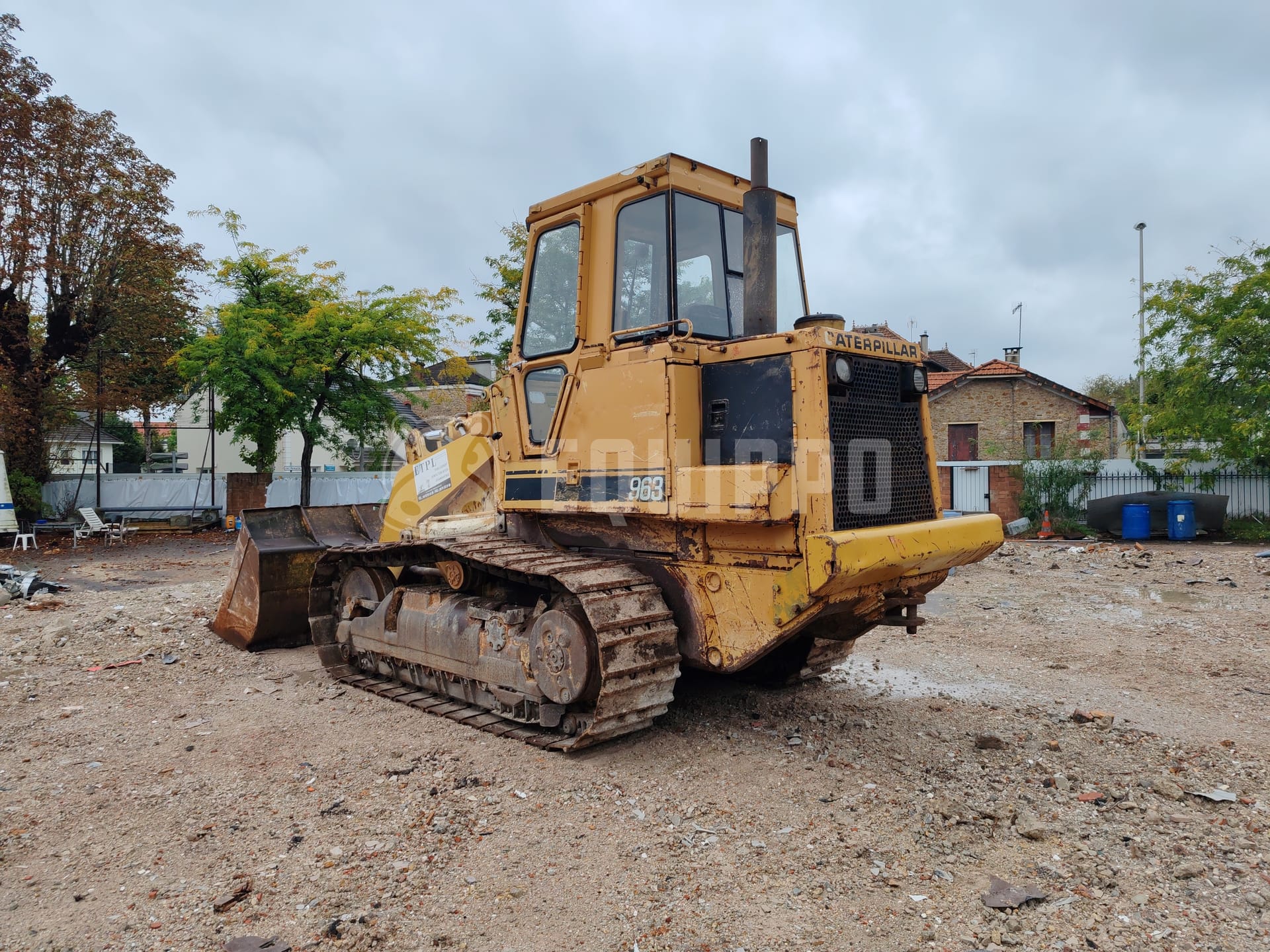 Caterpillar 963 - - Cargadora sobre cadenas Usada