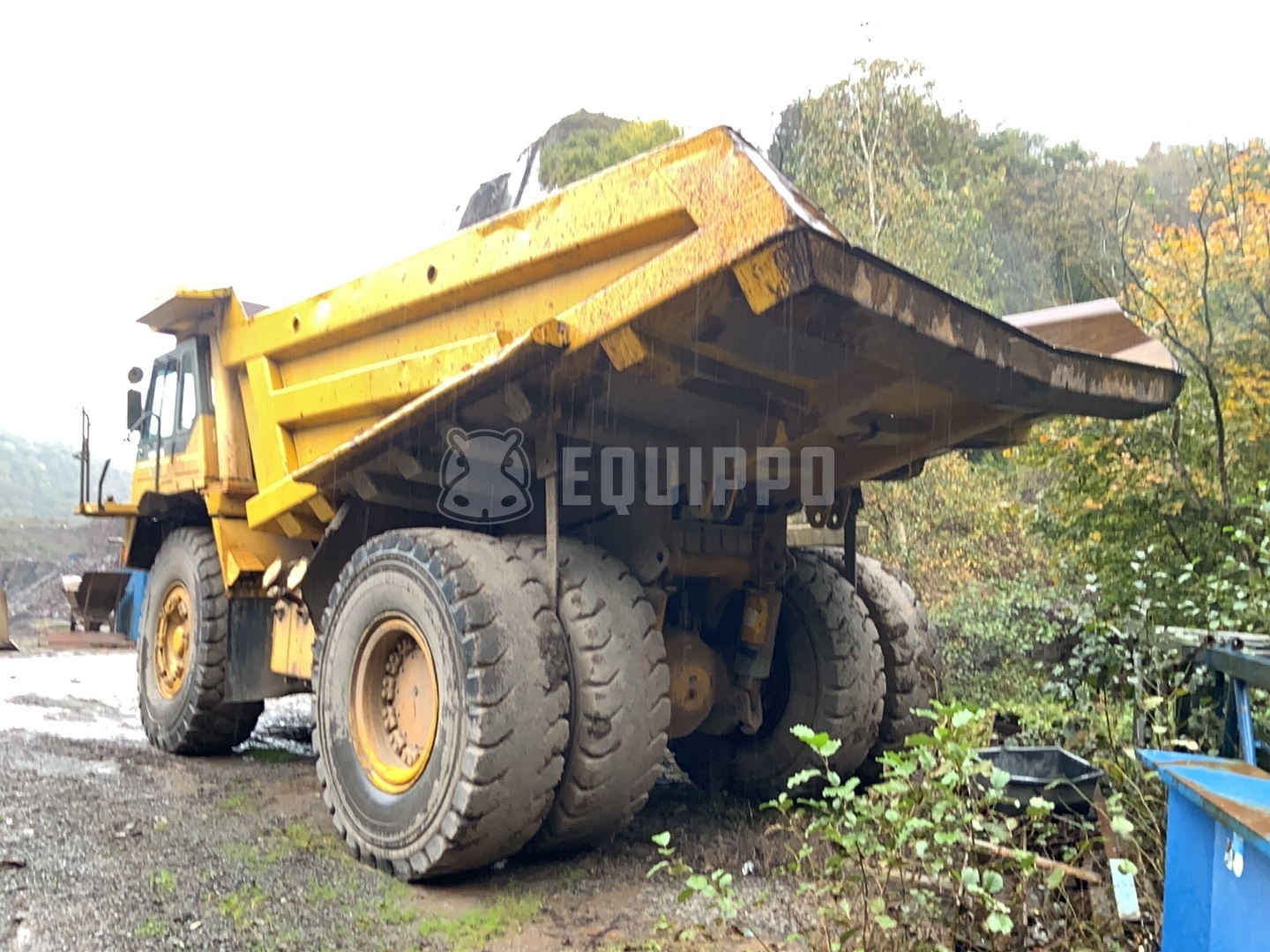 Komatsu HD605-5 (German machine, one owner) - - Used Rigid Dump Truck