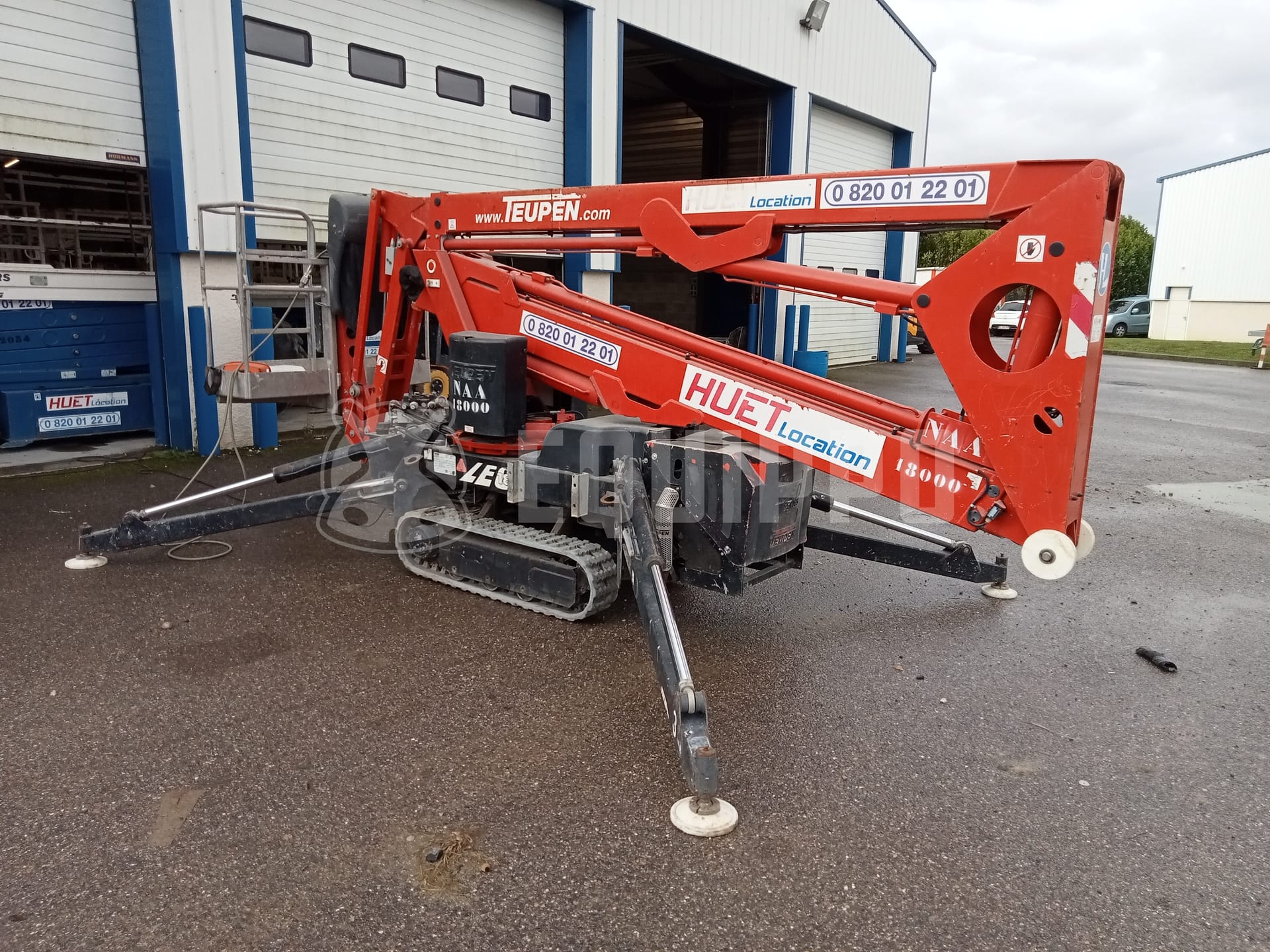 Teupen Leo 18 Gt duo-power (18 meters) - - Used Spider Boom Lift