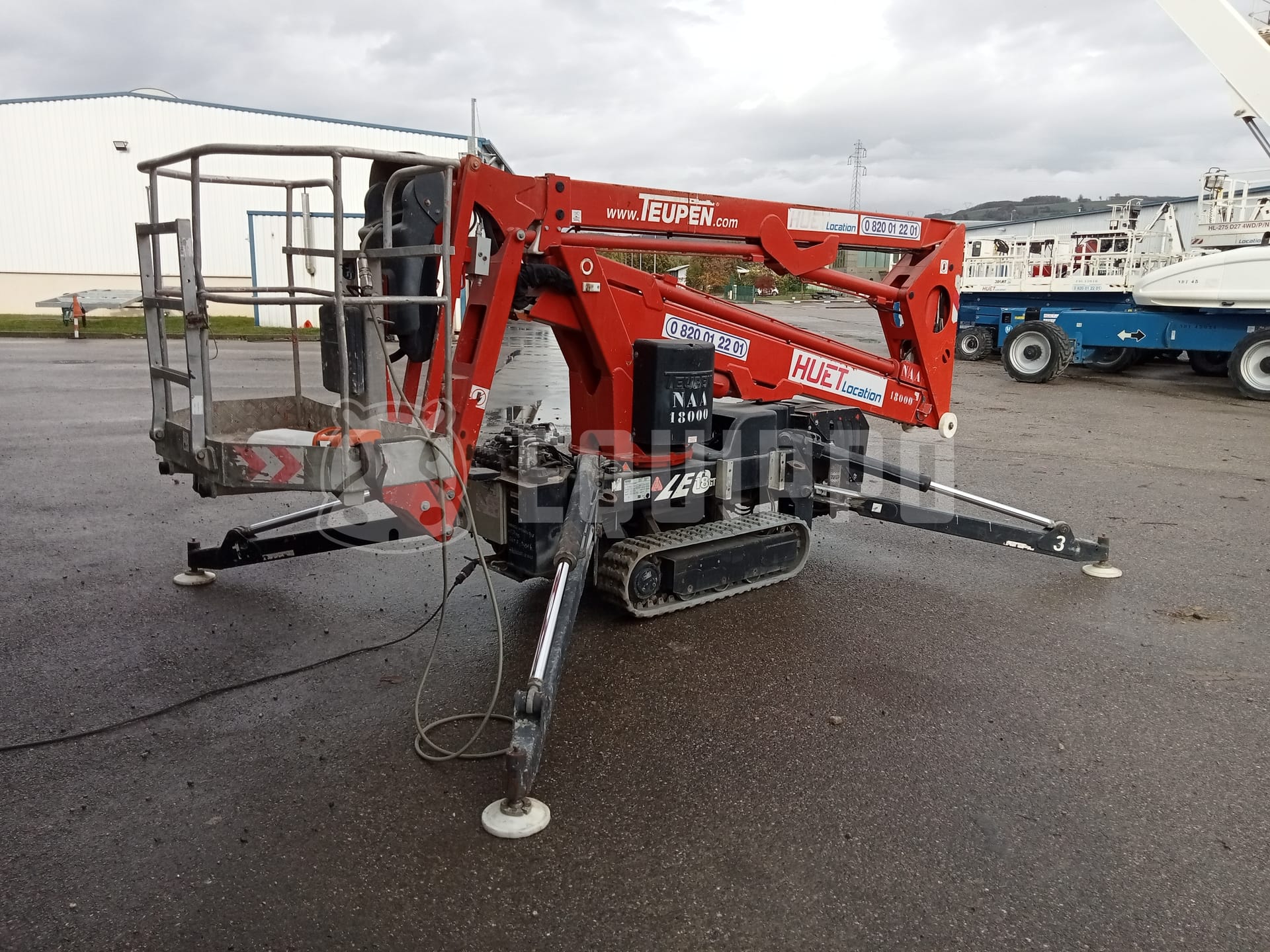 Teupen Leo 18 Gt duo-power (18 meters) - - Used Spider Boom Lift