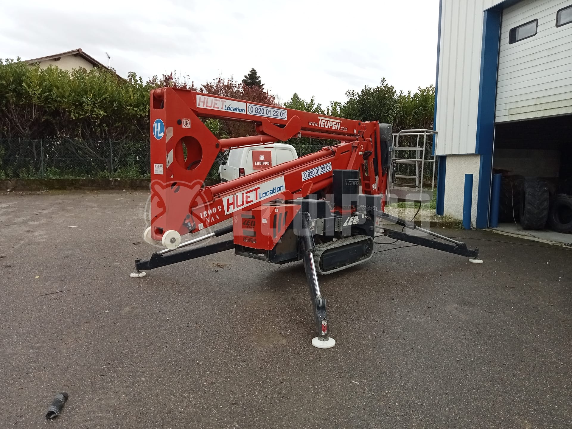 Teupen Leo 18 Gt duo-power (18 meters) - - Used Spider Boom Lift