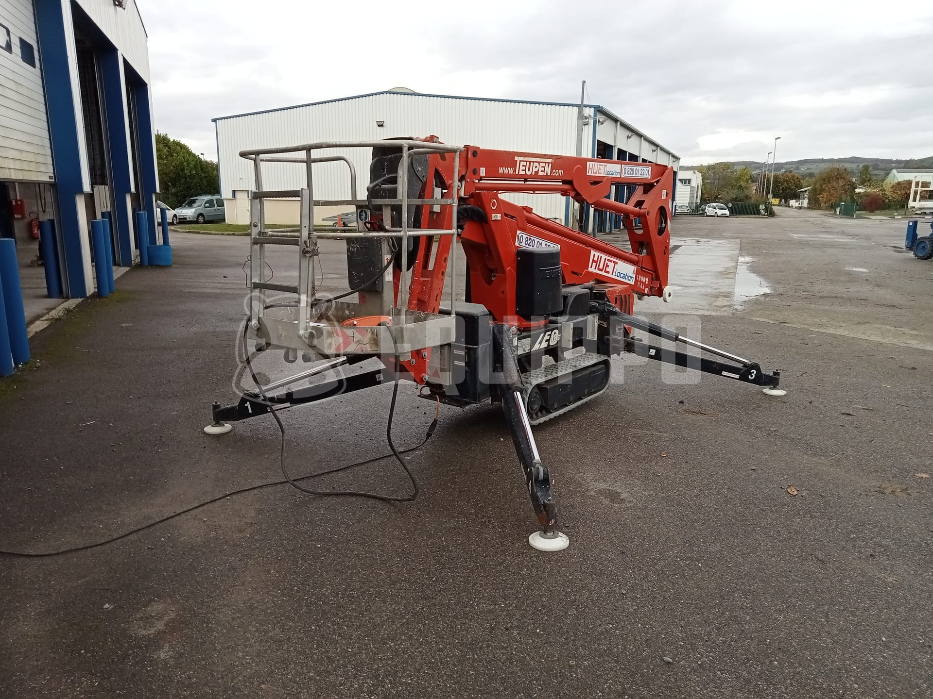 Teupen Leo 18 Gt duo-power (18 meters) - - Used Spider Boom Lift