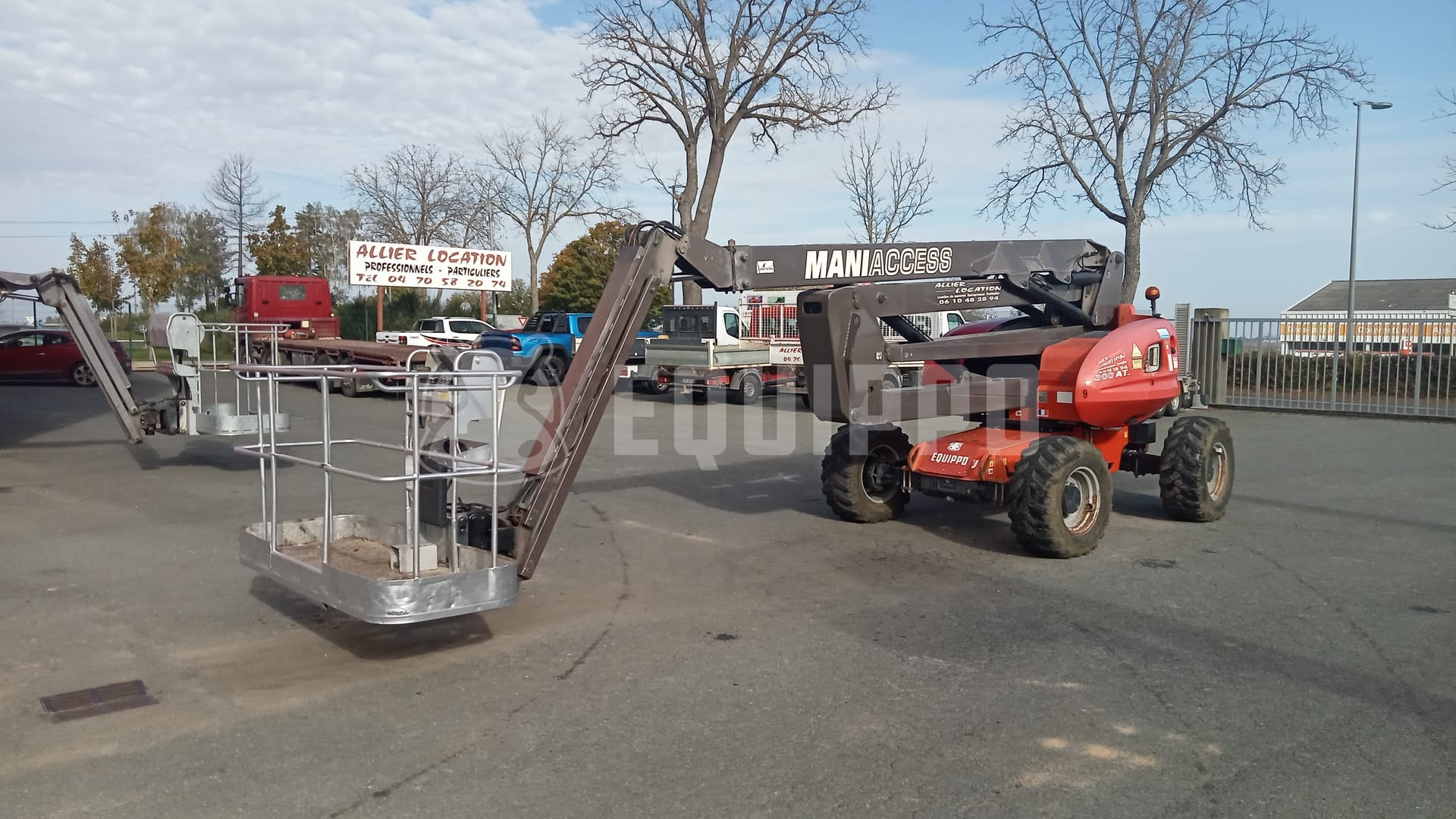 Manitou 200 Atj (20.28 meters) - - Used Articulated Boom Lift