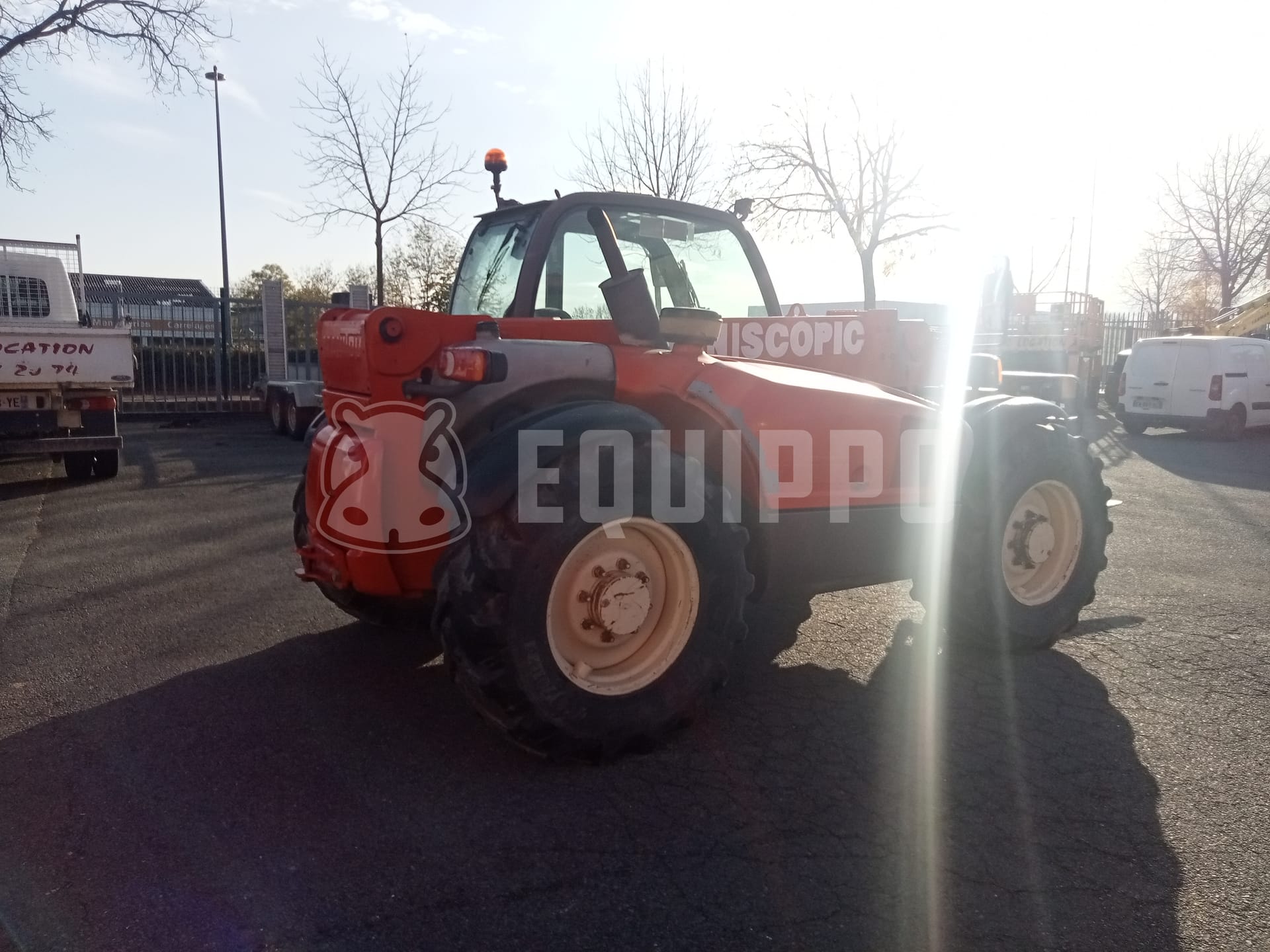 Manitou Mlt 633 Tls with forks and a bucket - - Used Telescopic Forklift