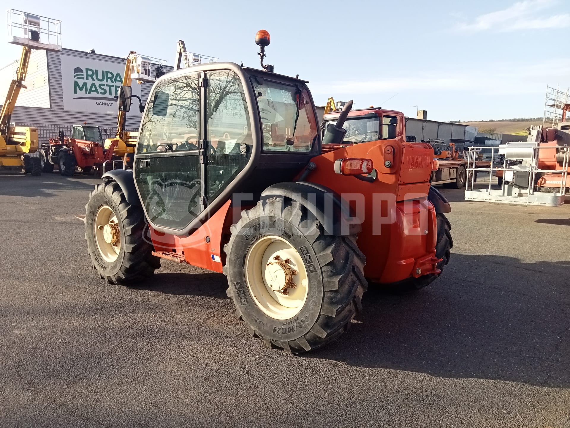 Manitou Mlt 633 Tls with forks and a bucket - - Used Telescopic Forklift