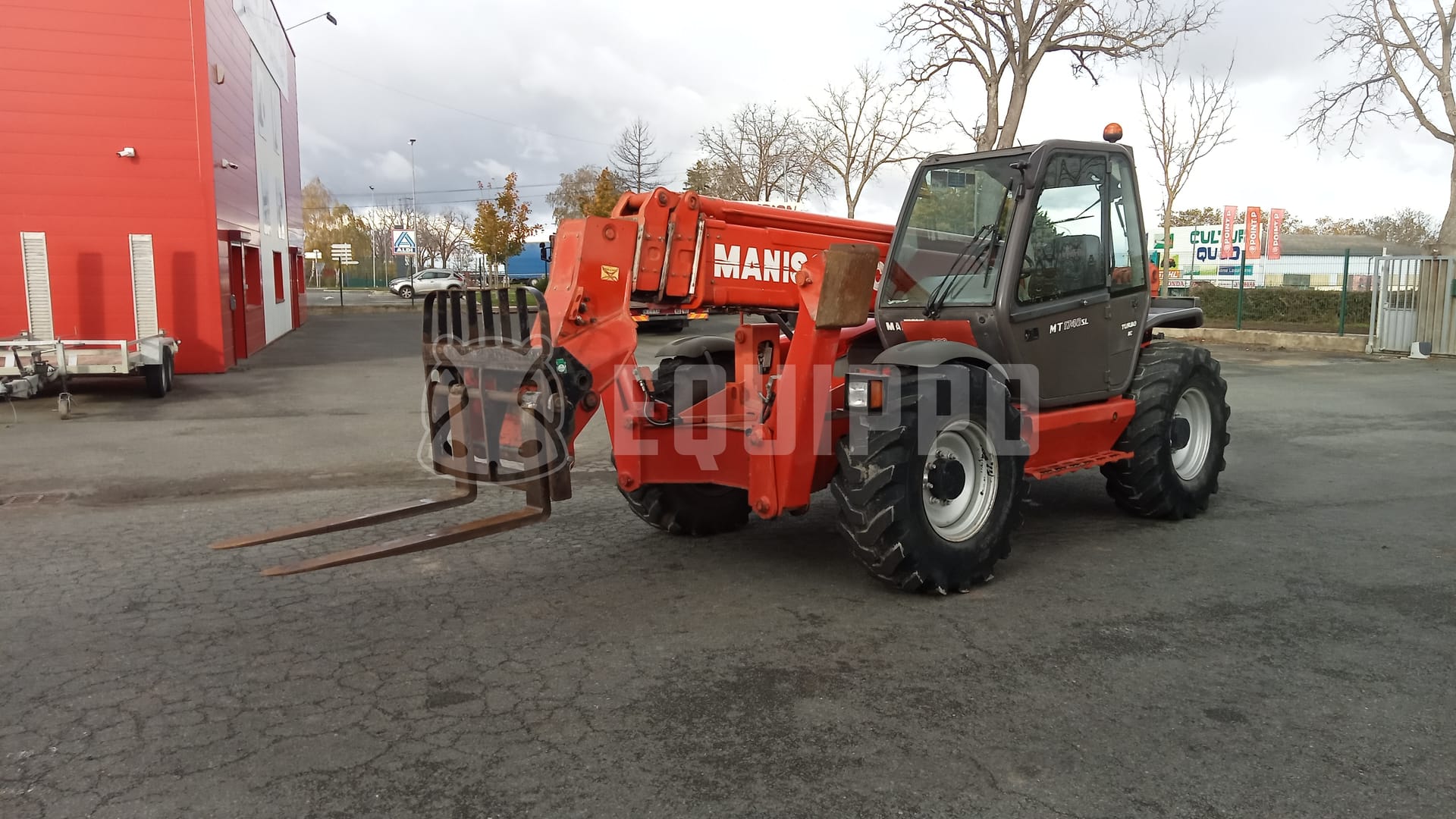 Manitou Mt 1740 Slt - - Manipuladora Telescópica Usada