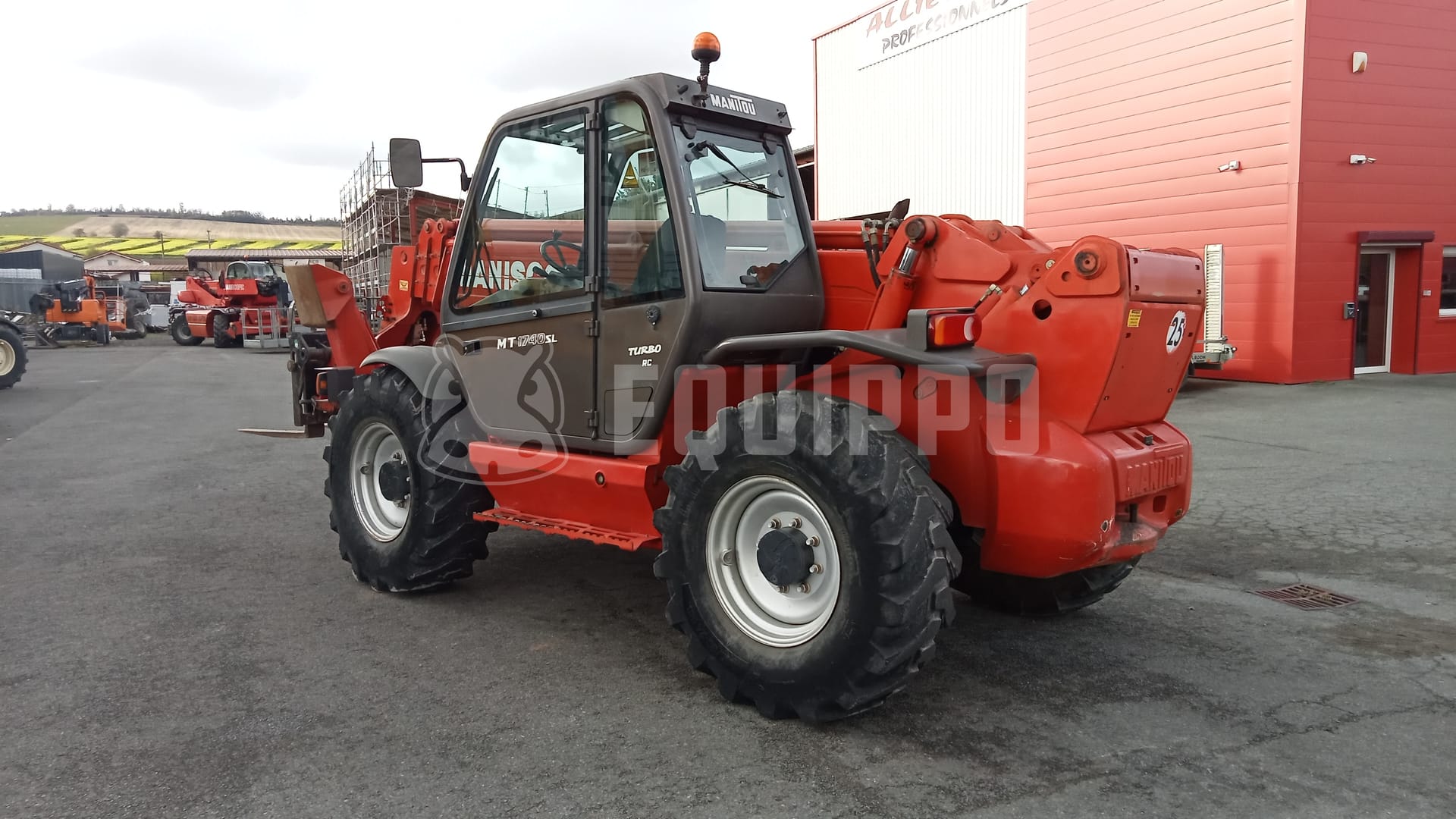 Manitou Mt 1740 Slt - - Manipuladora Telescópica Usada