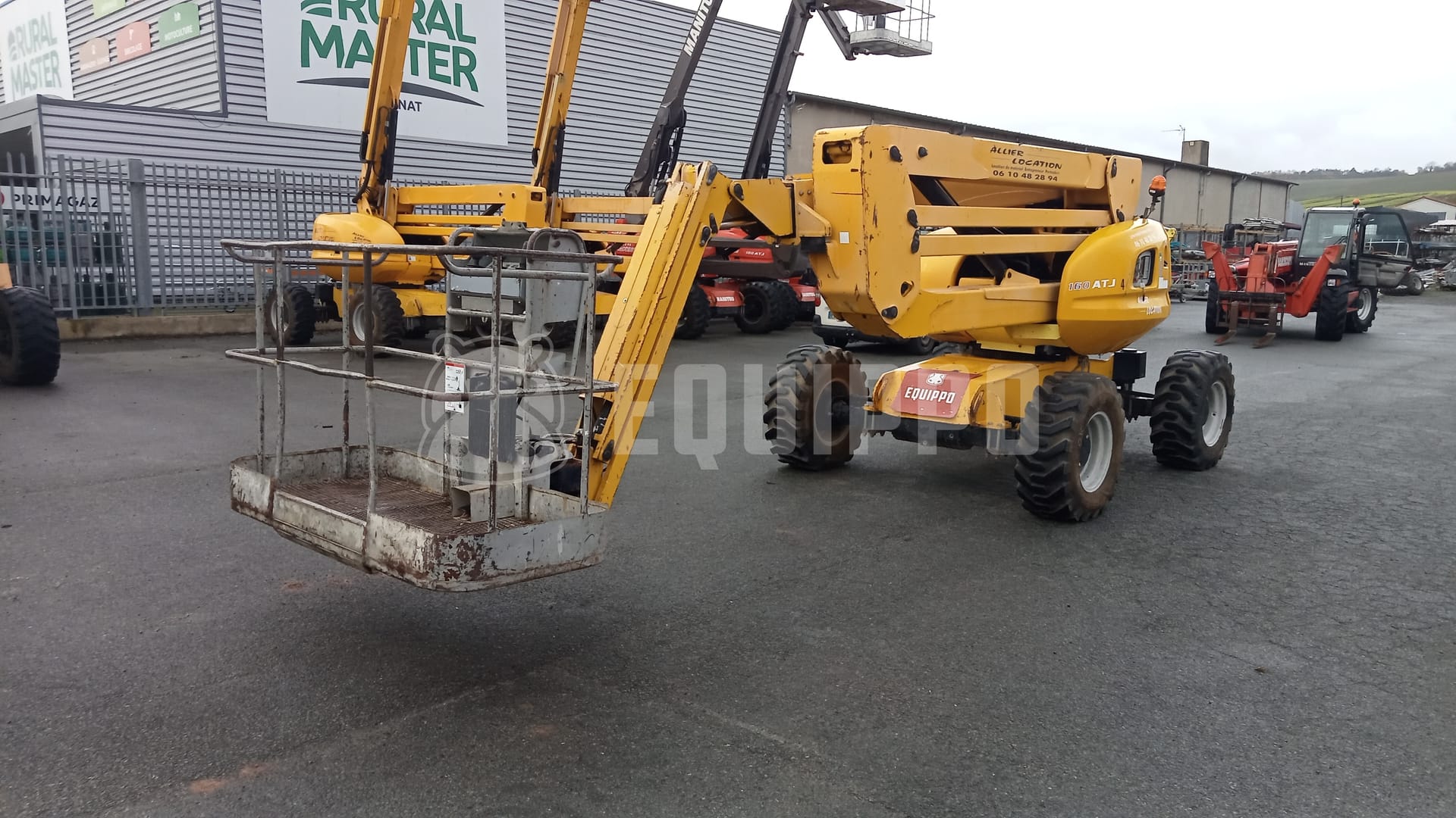 Manitou 160 Atj (16 meters) - - Used Articulated Boom Lift