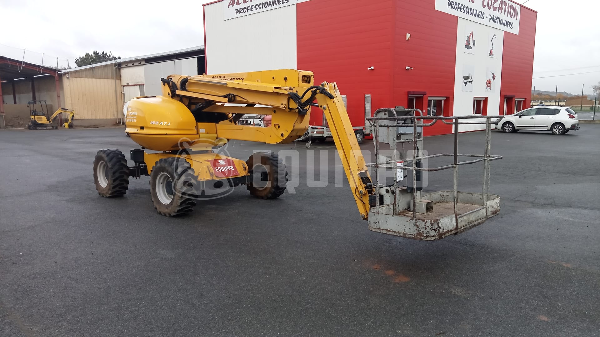 Manitou 160 Atj (16 meters) - - Used Articulated Boom Lift