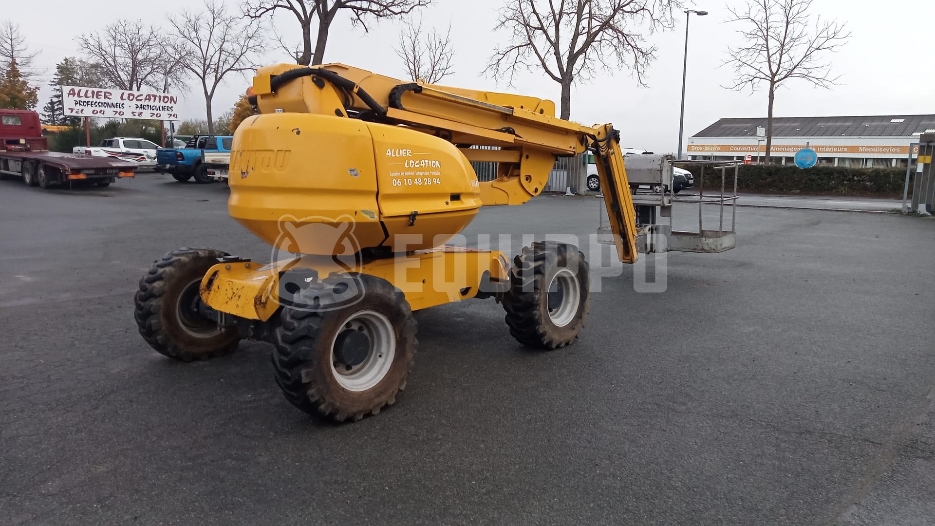 Manitou 160 Atj (16 meters) - - Used Articulated Boom Lift