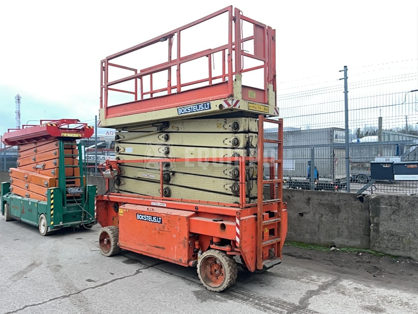 Holland-Lift N195-12EL Combistar (19.5 m)  - - Used Scissor Lift