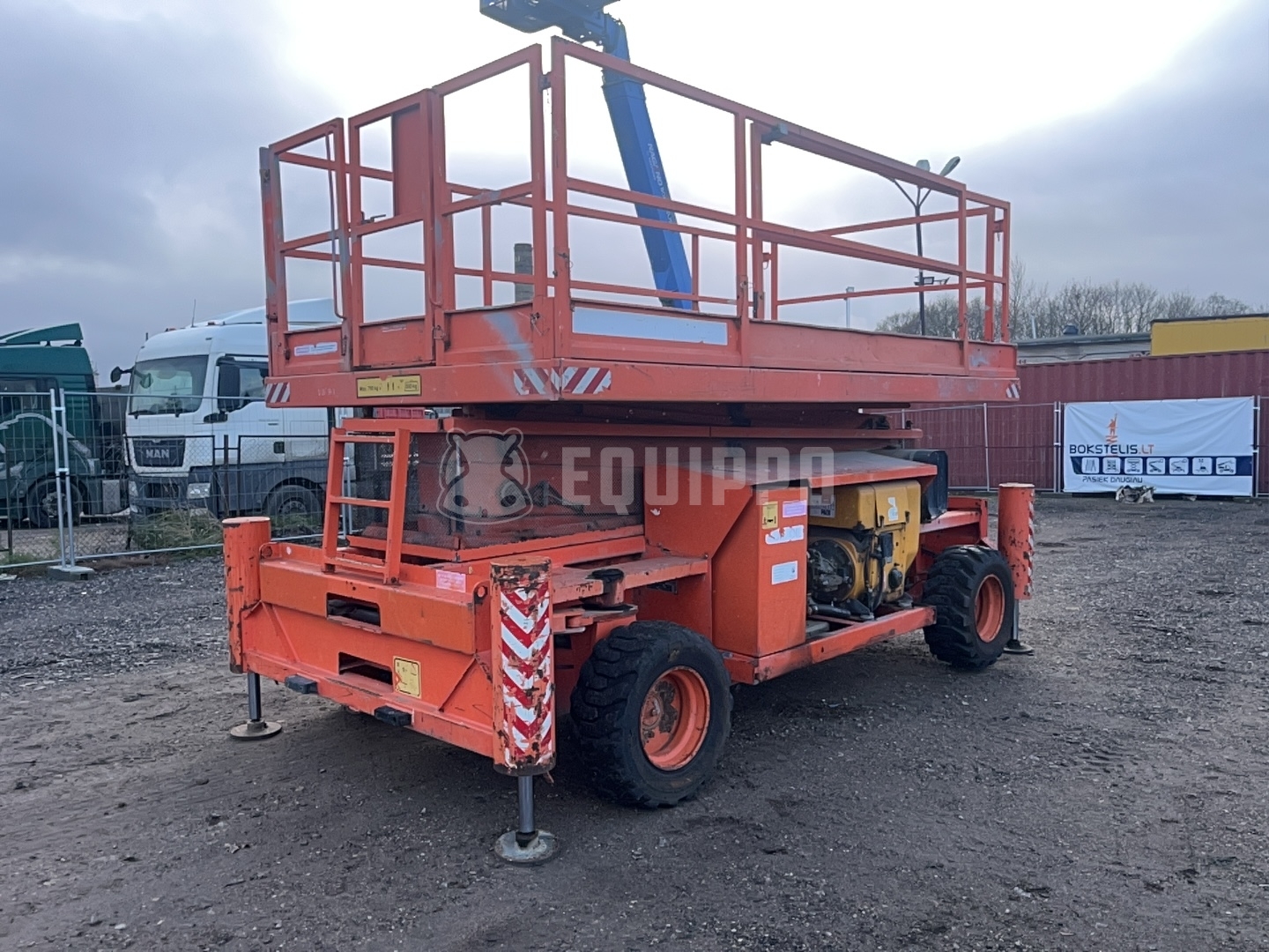 Holland-Lift Q135-DL24 Monostar (13.5 m) - - Used Scissor Lift