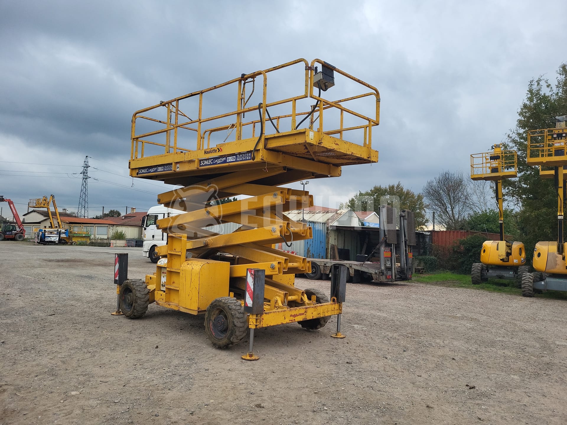 Haulotte H15 SX 4x4 Diesel (15m) - - Used Scissor Lift