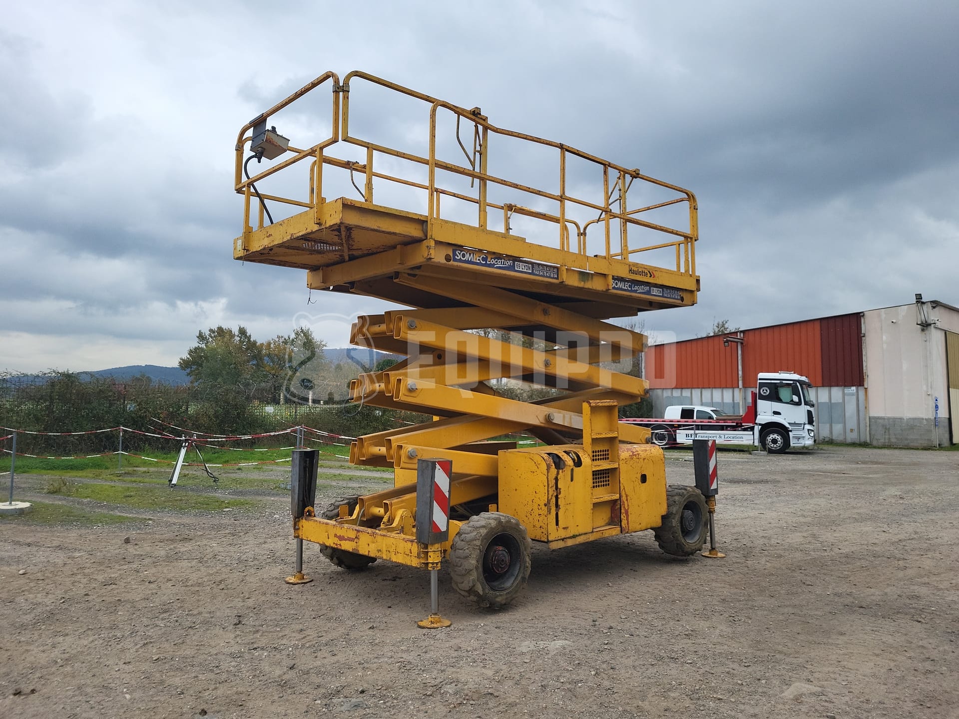 Haulotte H15 SX 4x4 Diesel (15m) - - Used Scissor Lift