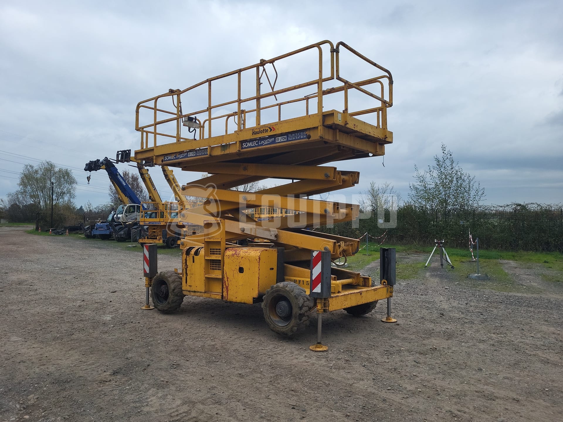 Haulotte H15 SX 4x4 Diesel (15m) - - Used Scissor Lift