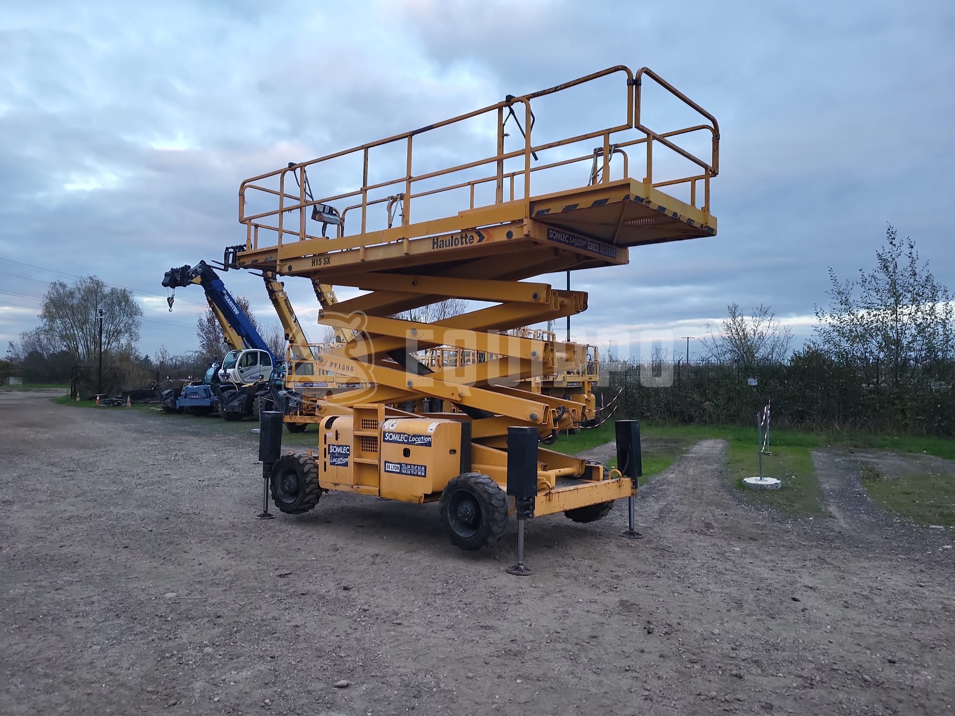 Haulotte H15 SX (15 m) - - Gebruikte Schaarhoogwerker
