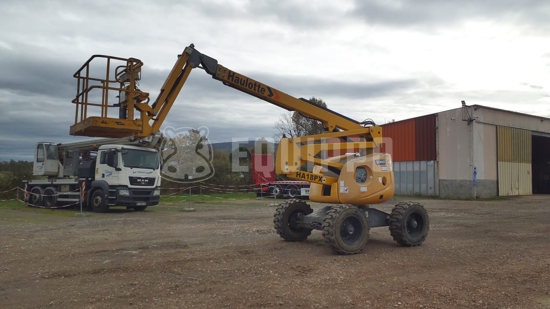 Haulotte HA18 SPX (17,3 meters) - - Used Articulated Boom Lift
