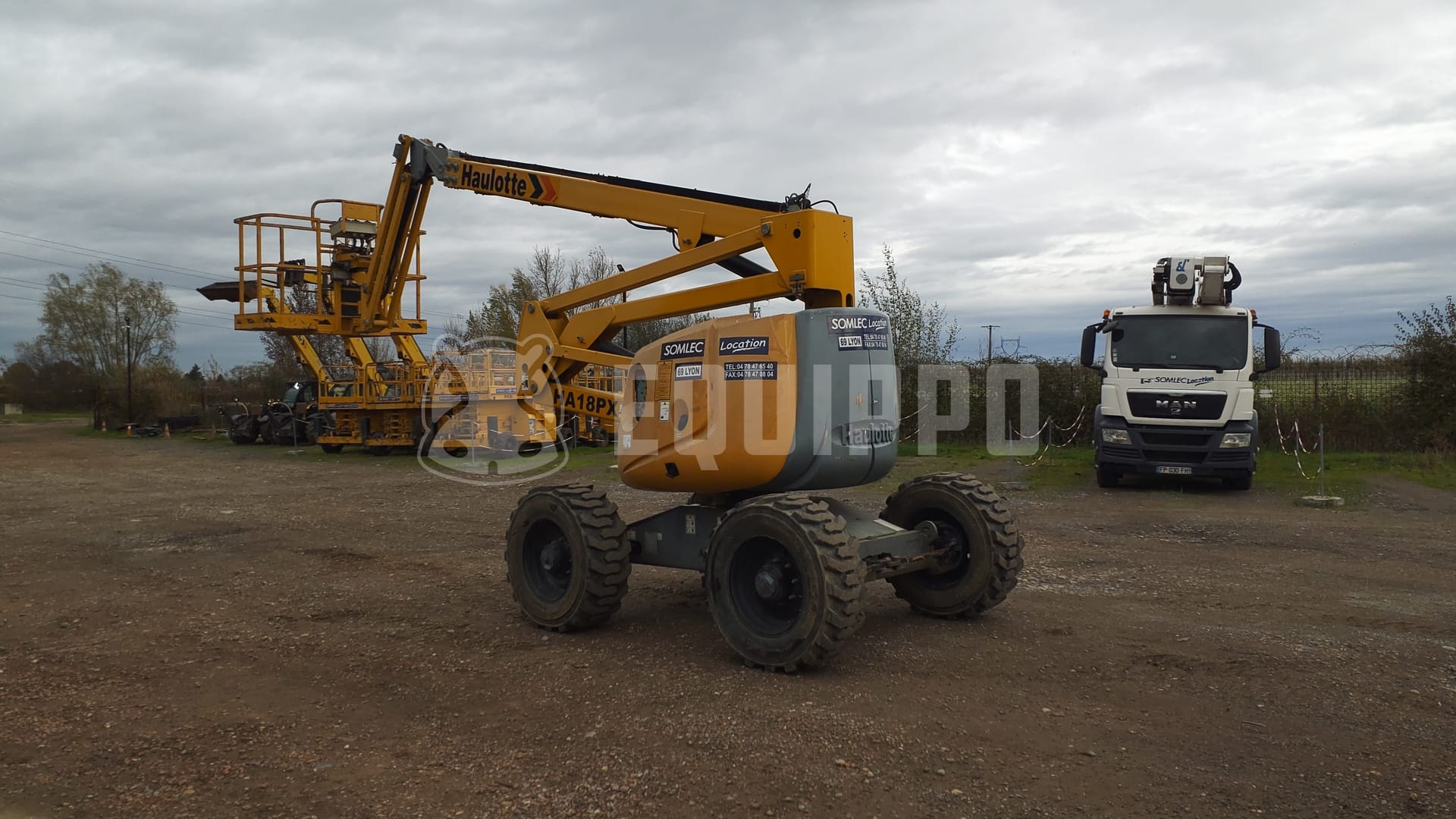 Haulotte HA18 SPX (17,3 meters) - - Used Articulated Boom Lift