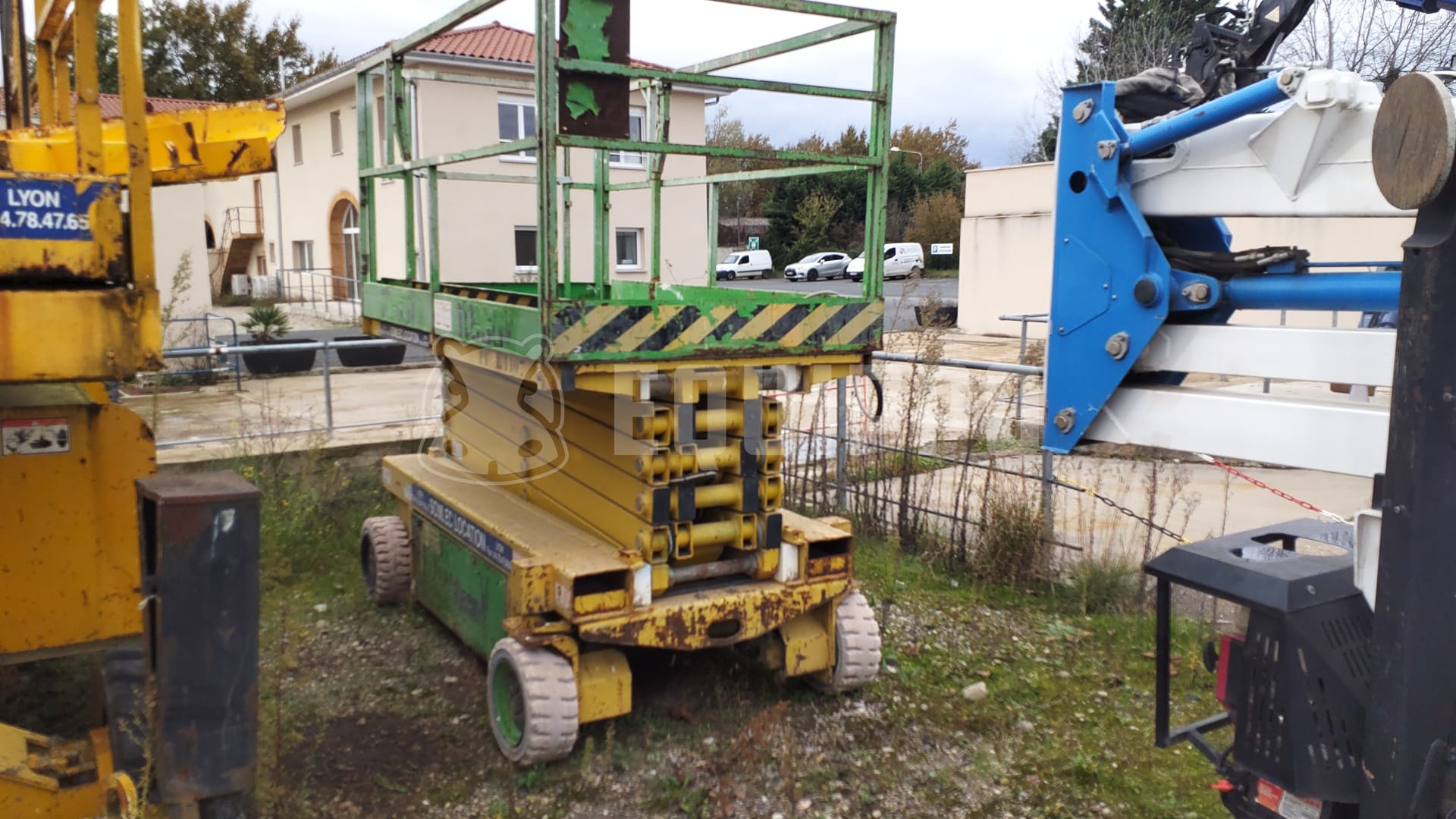 Iteco IG 10130 (9,85m, for parts only) - - Used Scissor Lift