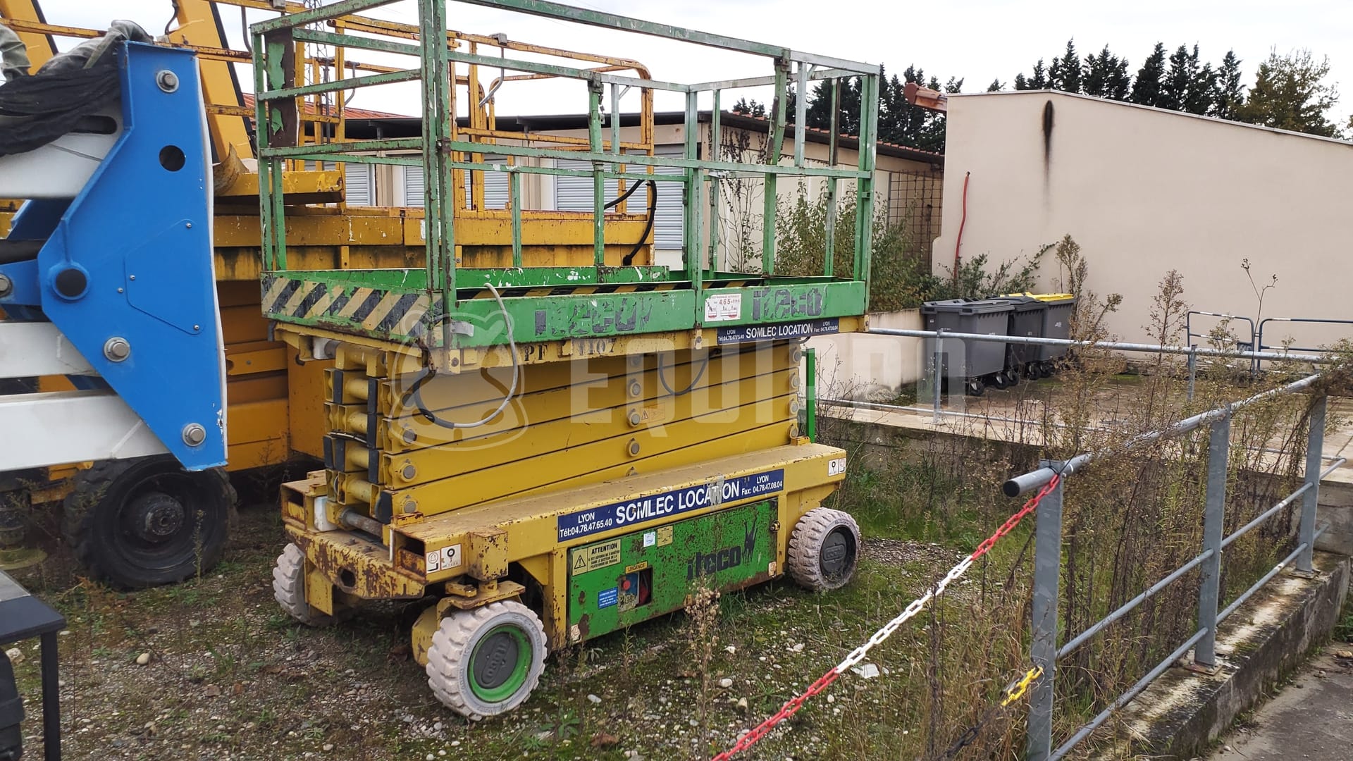 Iteco IG 10130 (9,85m, for parts only) - - Used Scissor Lift