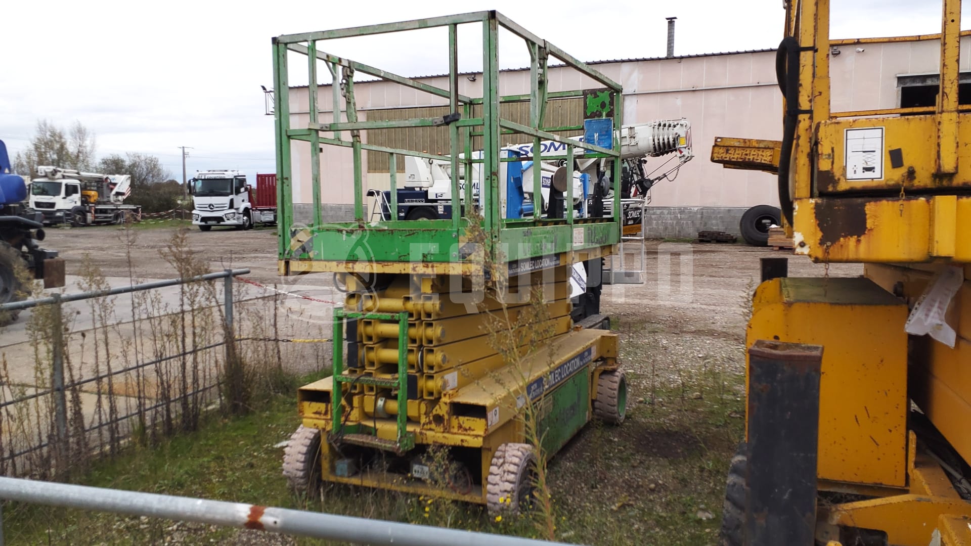 Iteco IG 10130 (9,85m, for parts only) - - Used Scissor Lift
