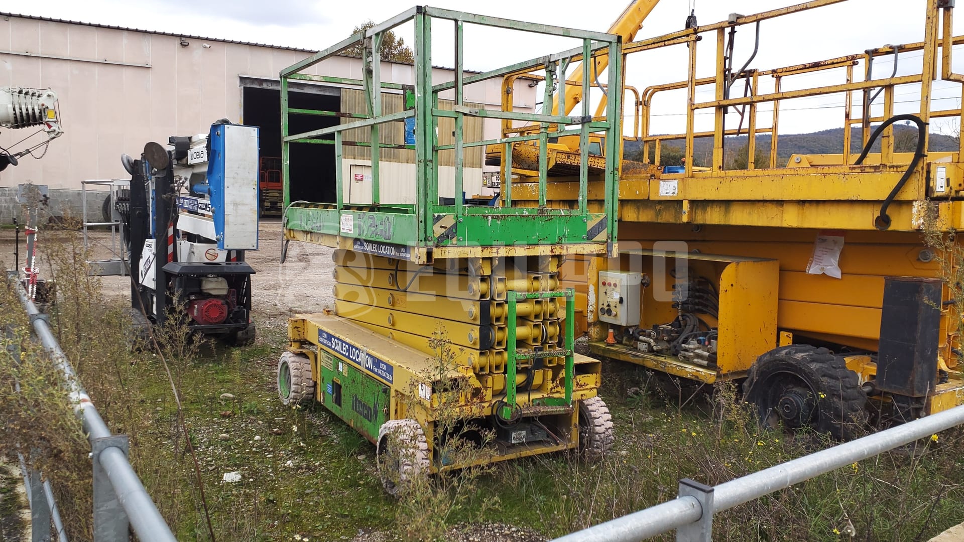 Iteco IG 10130 (9,85m, for parts only) - - Used Scissor Lift