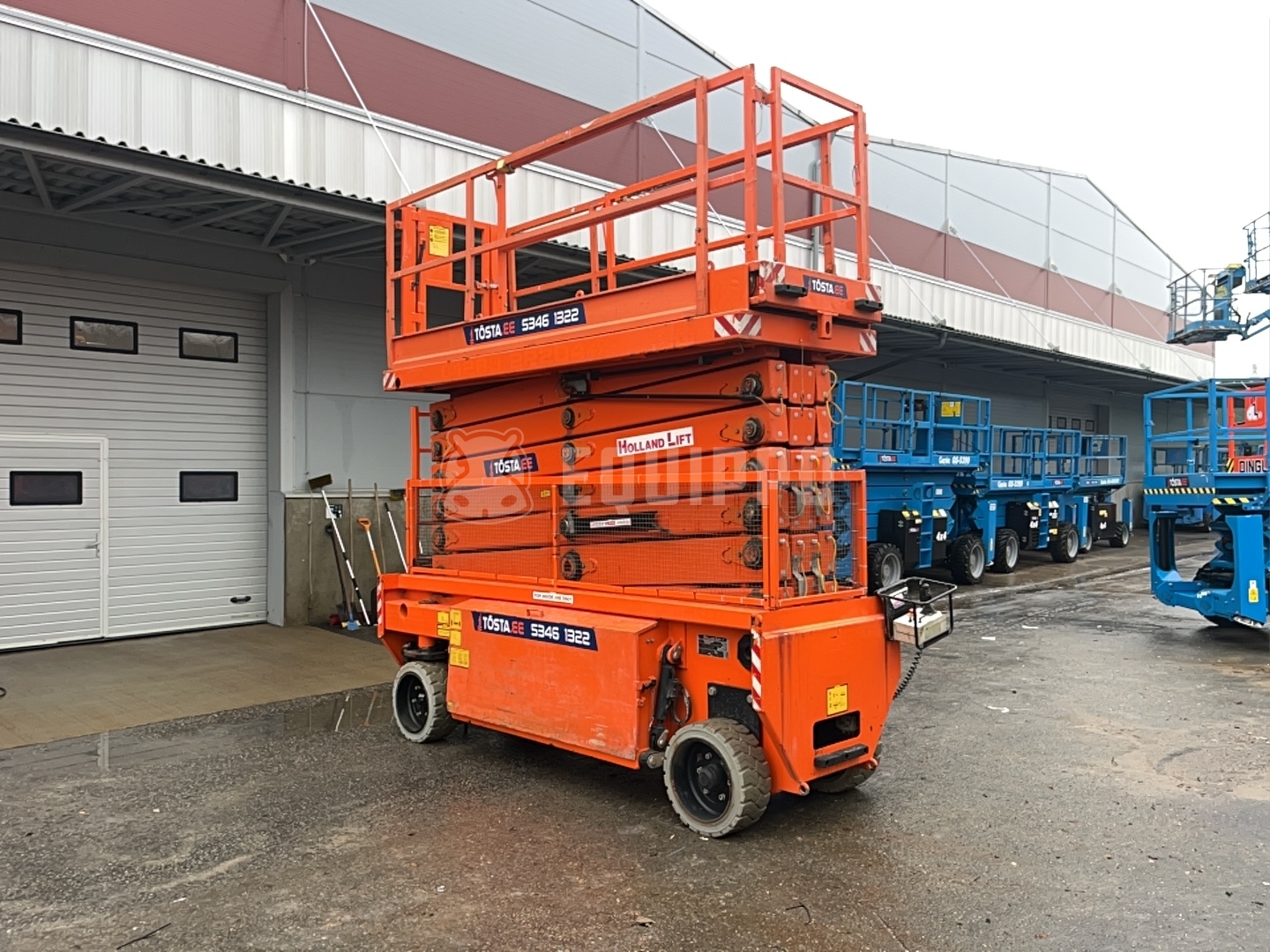 Holland-Lift N195-12EL Combistar (19.5 m)  - - Used Scissor Lift