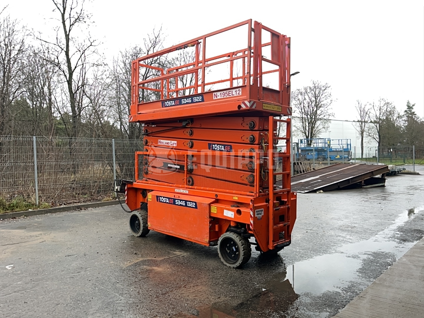 Holland-Lift N195-12EL Combistar (19.5 m)  - - Used Scissor Lift