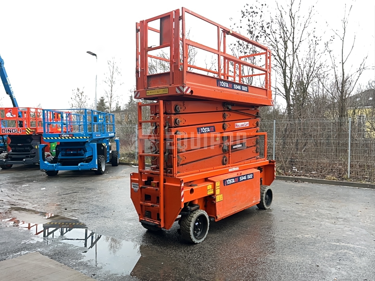 Holland-Lift N195-12EL Combistar (19.5 m)  - - Used Scissor Lift