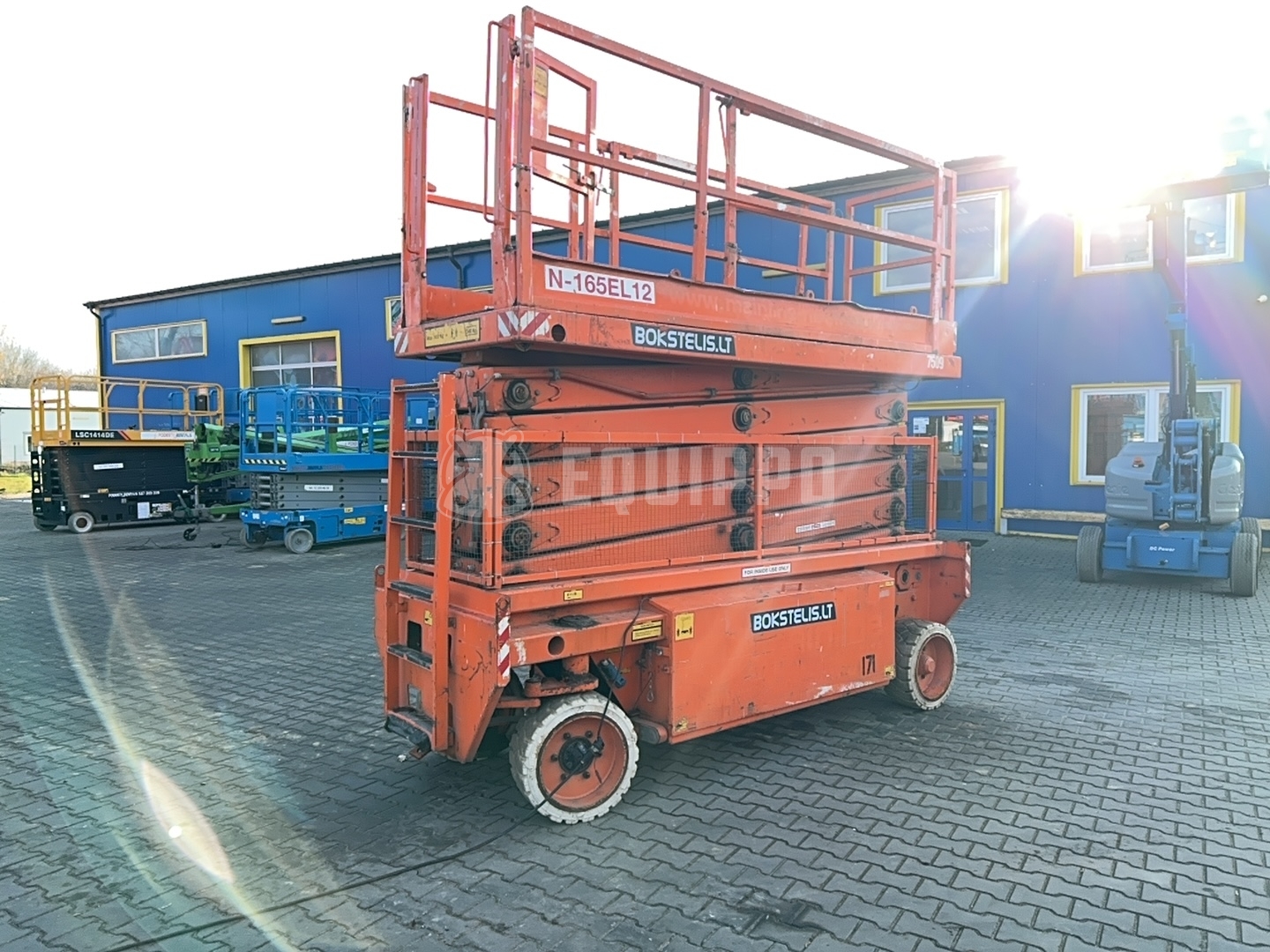 Holland-Lift N165-12EL Combistar (16.5 m) - - Used Scissor Lift