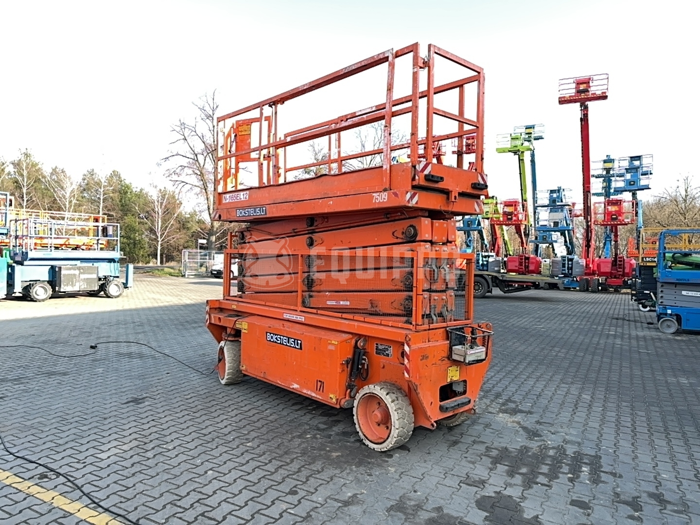 Holland-Lift N165-12EL Combistar (16.5 m) - - Used Scissor Lift