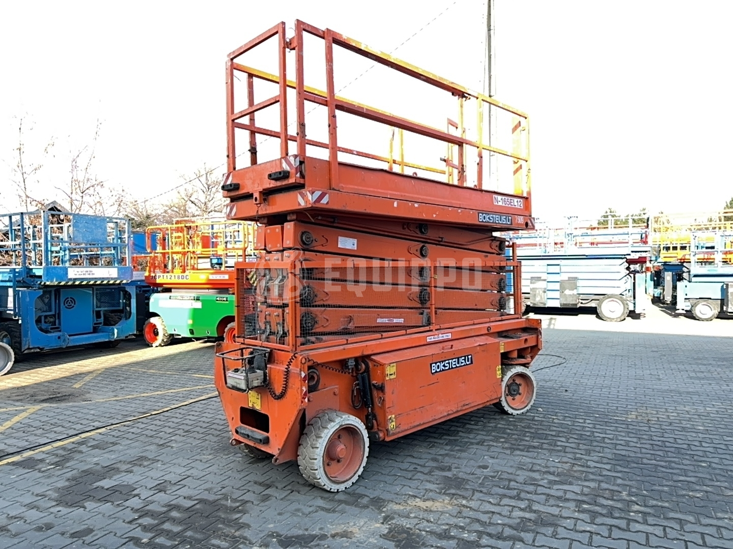 Holland-Lift N165-12EL Combistar (16.5 m) - - Used Scissor Lift