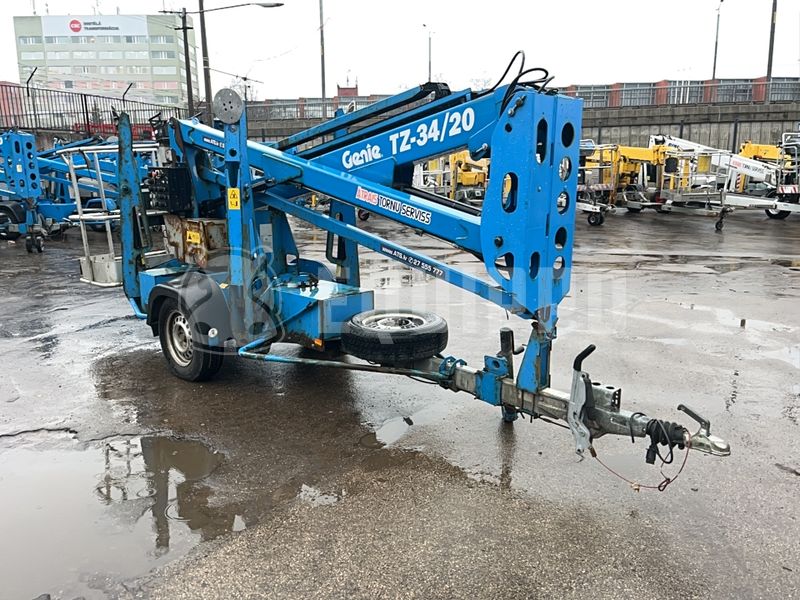 Genie TZ34 (12m) - - Gebrauchte Trailer-Mounted Boom Lift