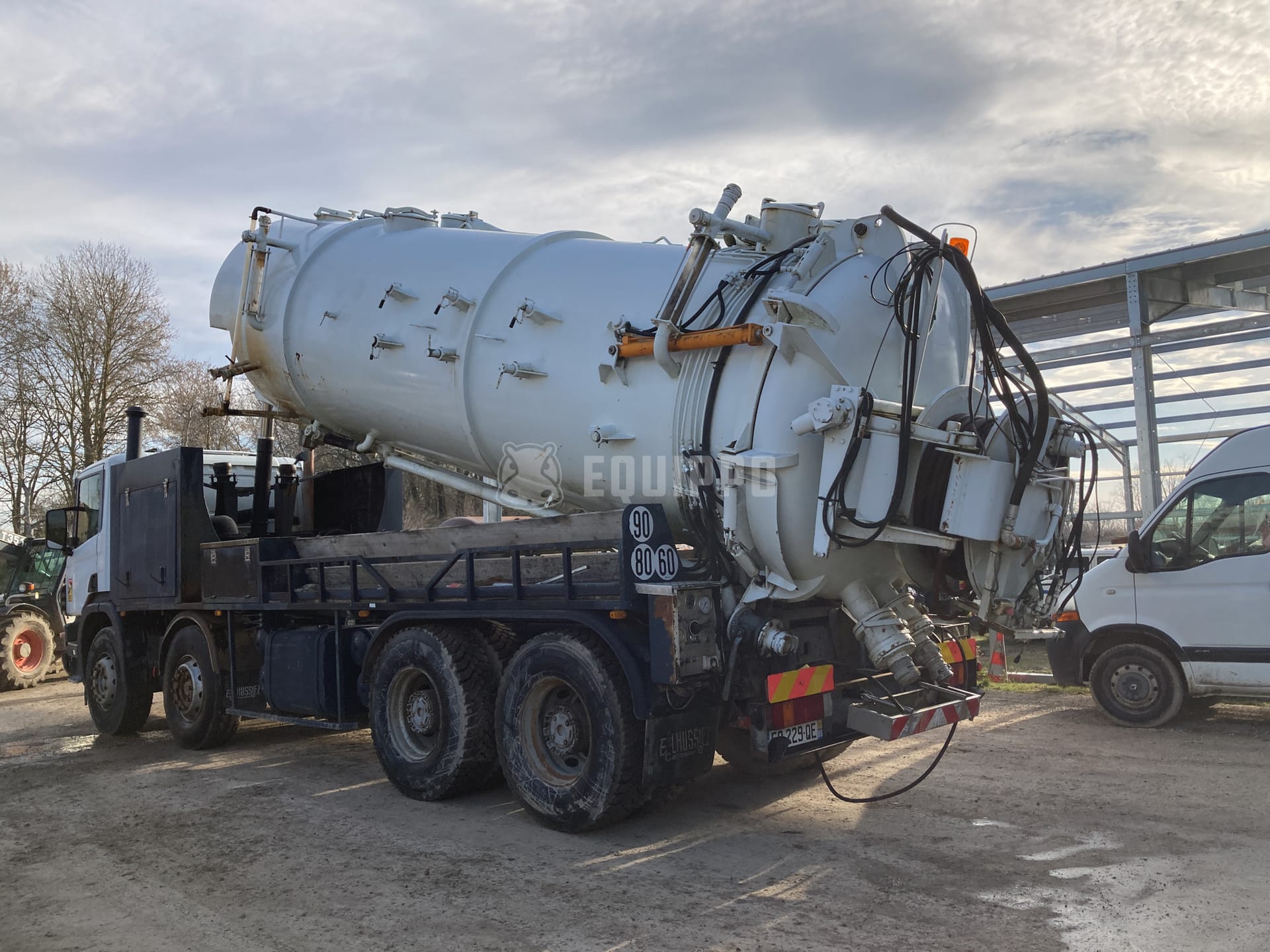 Scania P114 CB8x4HZ 340 Hydrovac - - Used Suction Excavator