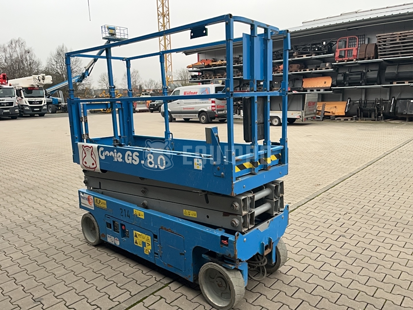 Genie GS-2032 (8 m) - - Used Scissor Lift