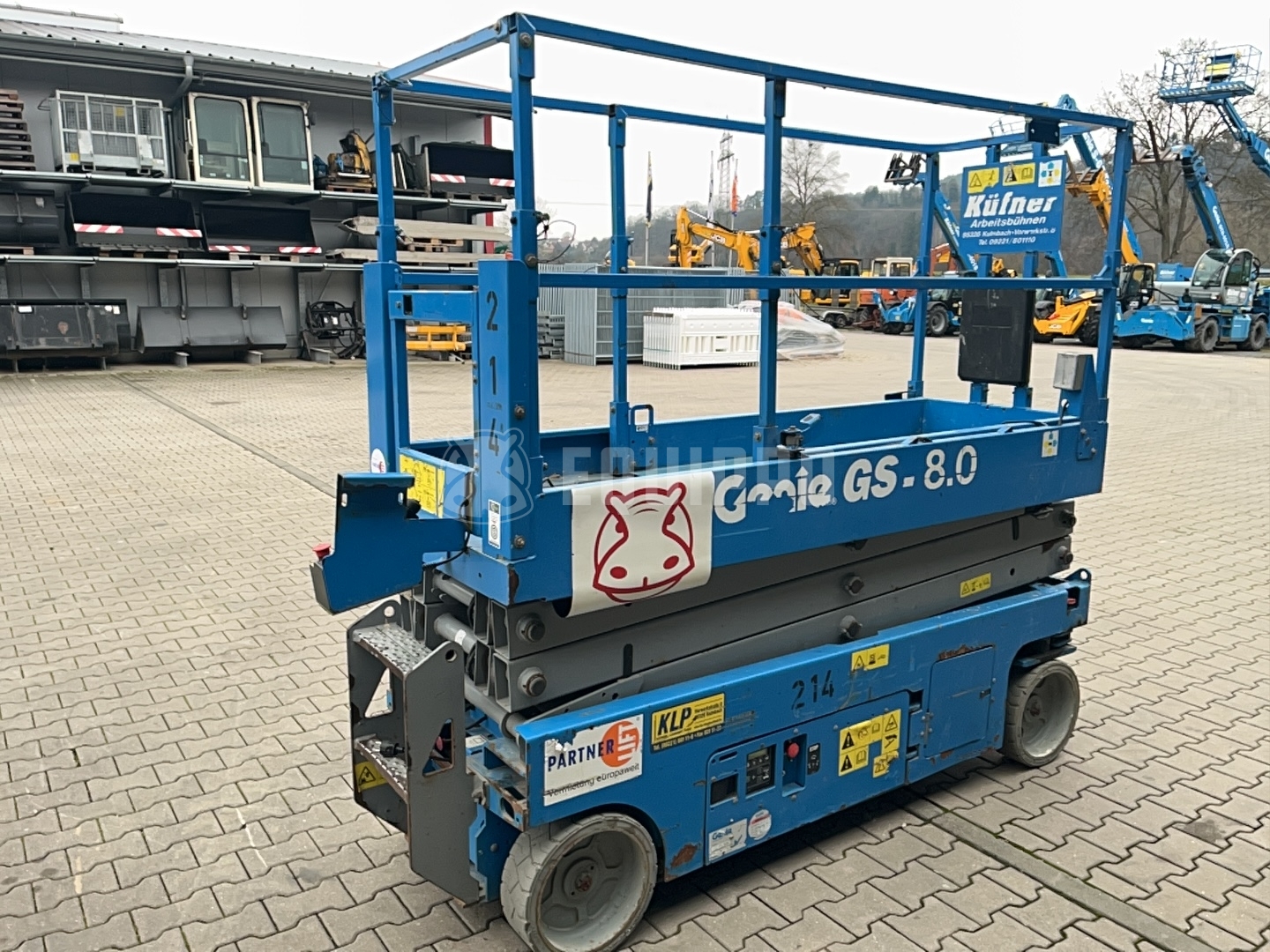 Genie GS-2032 (8 m) - - Used Scissor Lift