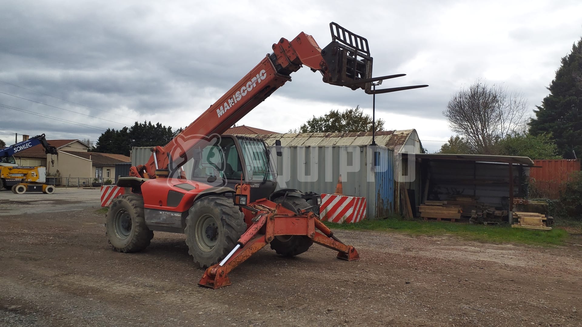 Manitou MT1740SL Turbo (17 meters) - - Used Telescopic Forklift