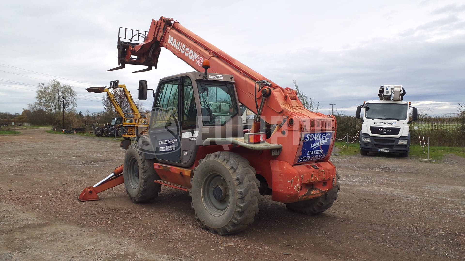 Manitou MT1740SL Turbo (17 meters) - - Used Telescopic Forklift